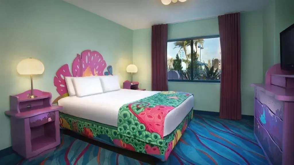Bed in Disney's Art Of Animation Resort Bed in Disney's Art Of Animation Resort
