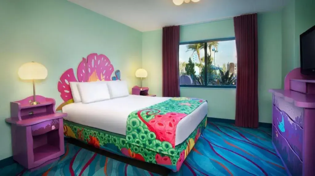 Bed in Disney's Art Of Animation Resort Bed in Disney's Art Of Animation Resort