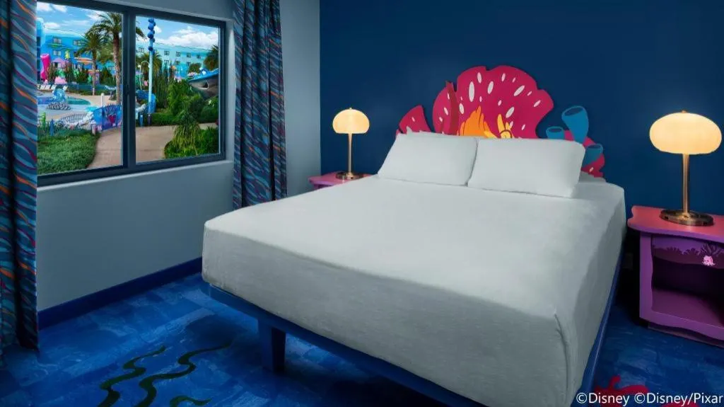 Bed in Disney's Art Of Animation Resort