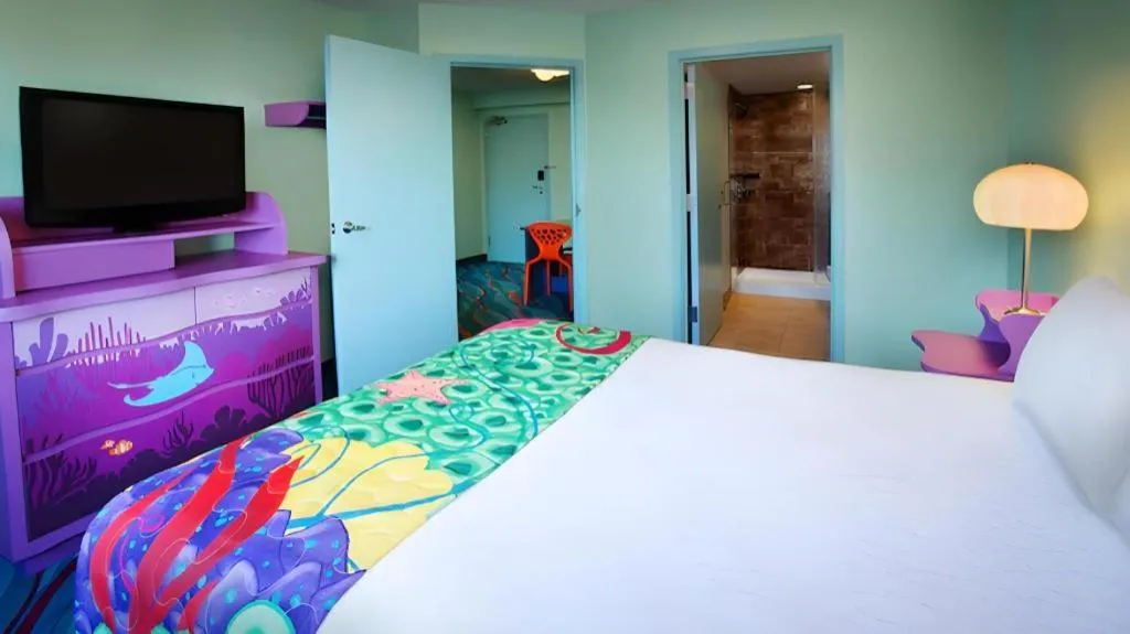 Bed in Disney's Art Of Animation Resort