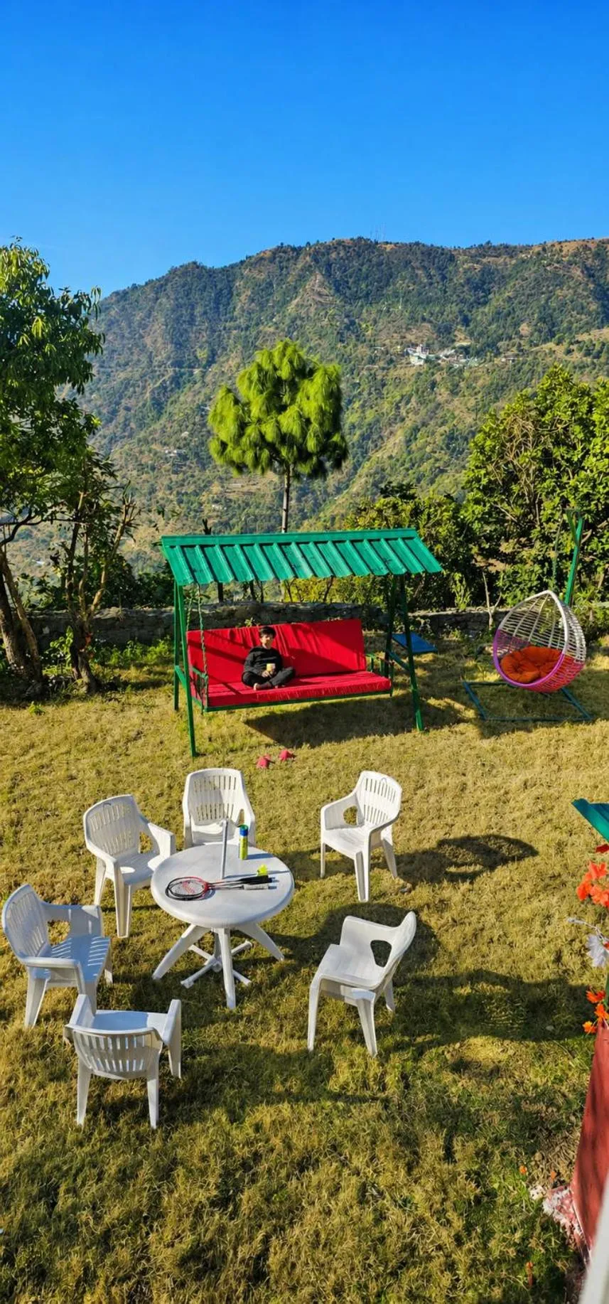 View (from property/room) in Bougainvilla Mountain Retreat, near Bhimtal