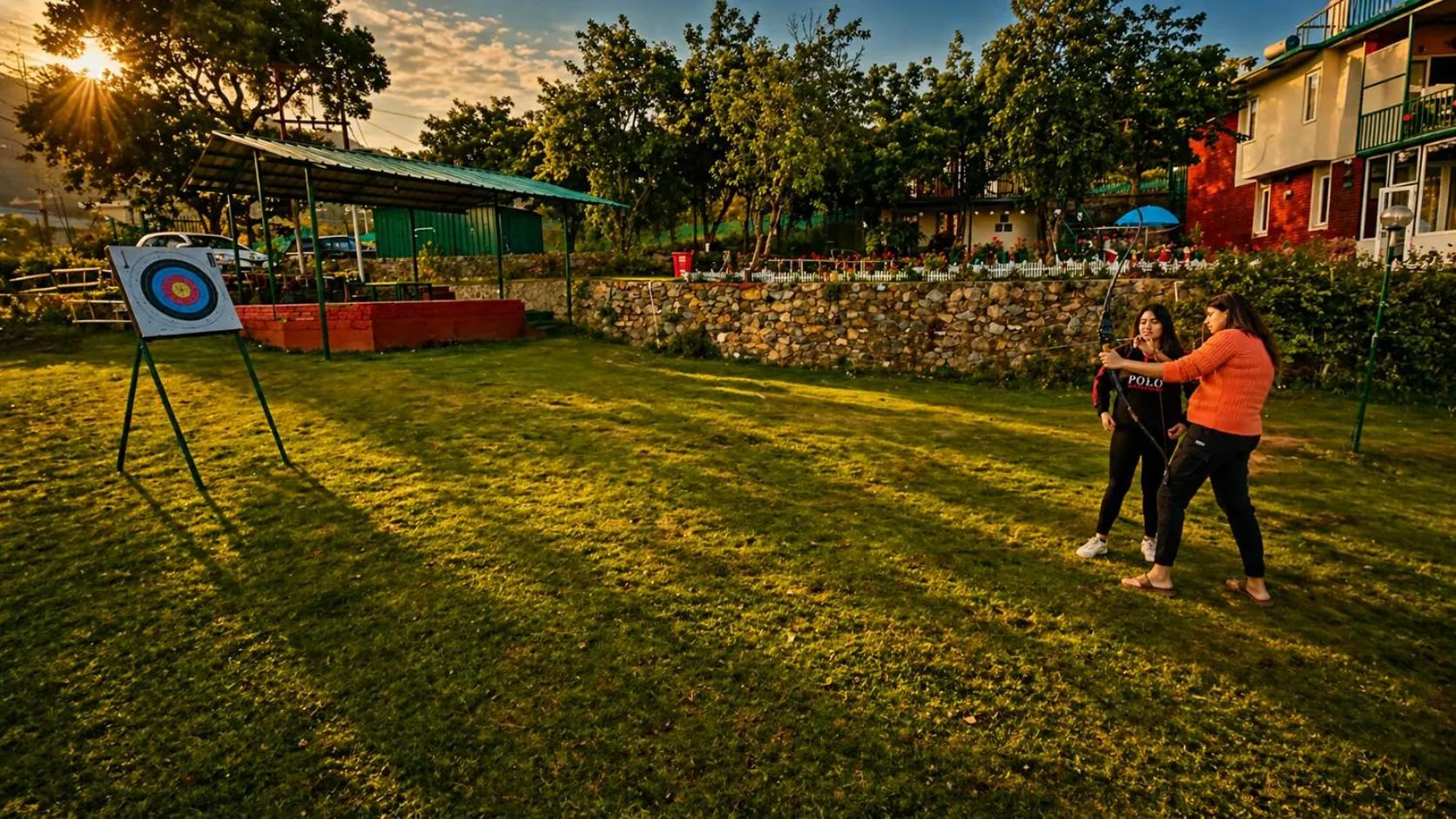 Area and facilities in Bougainvilla Mountain Retreat, near Bhimtal
