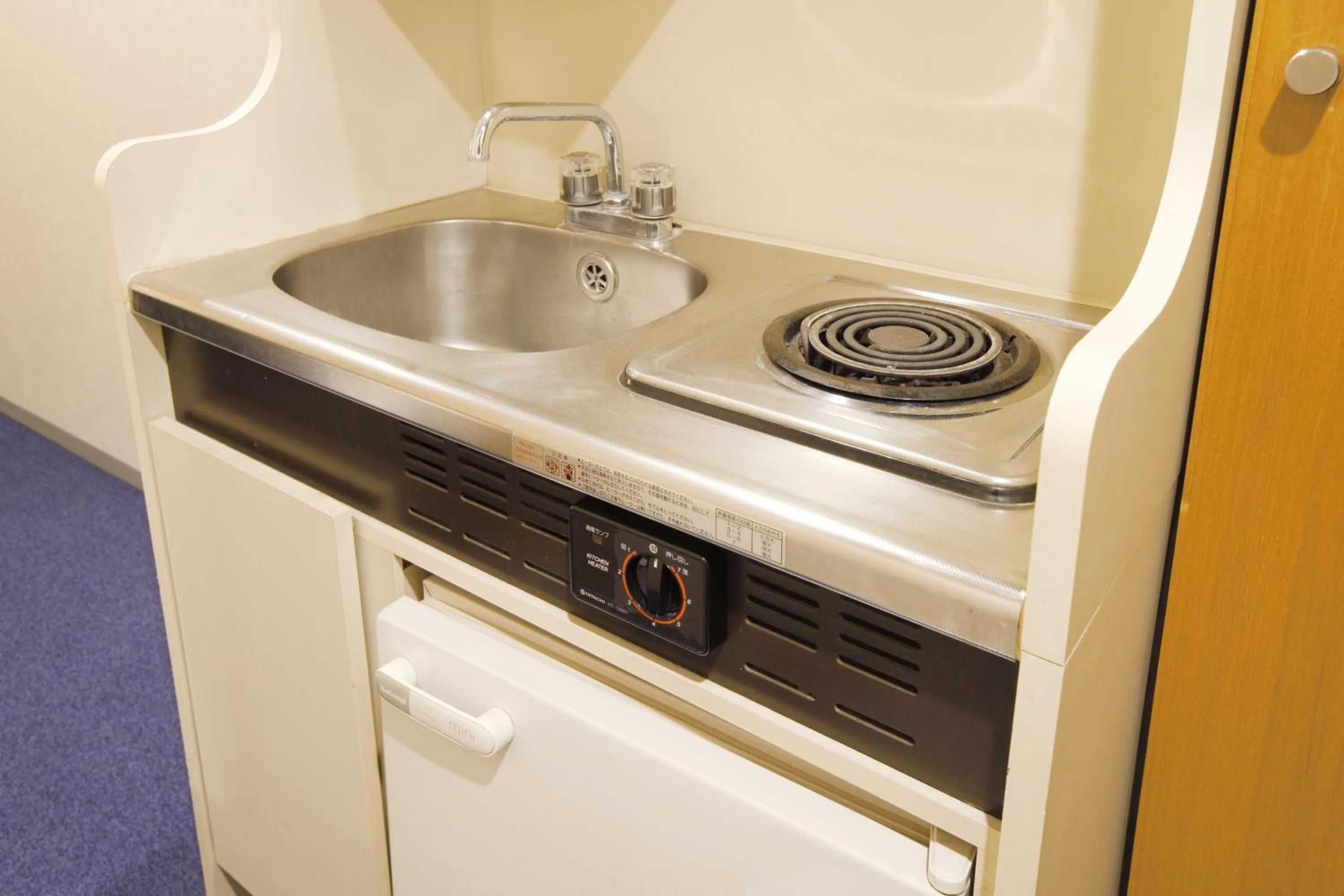 Kitchen or kitchenette in Sankei City Hotel Hachioji