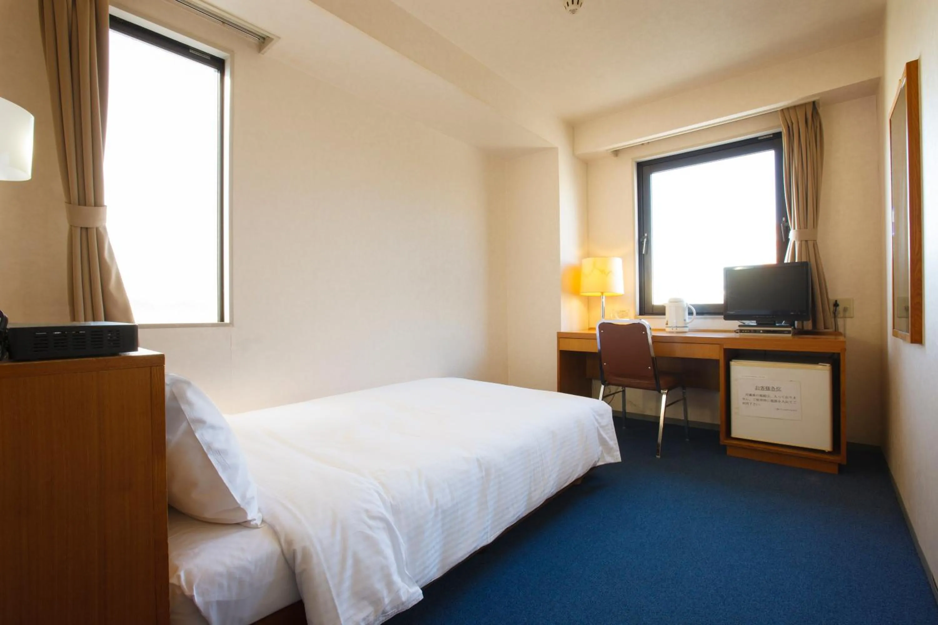 Bed in Sankei City Hotel Hachioji