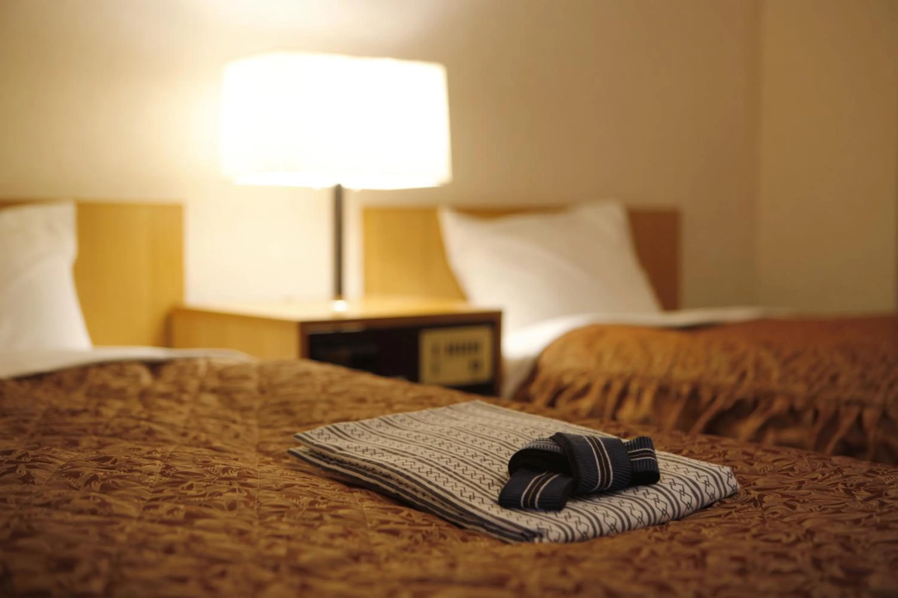 Bed in Sankei City Hotel Hachioji