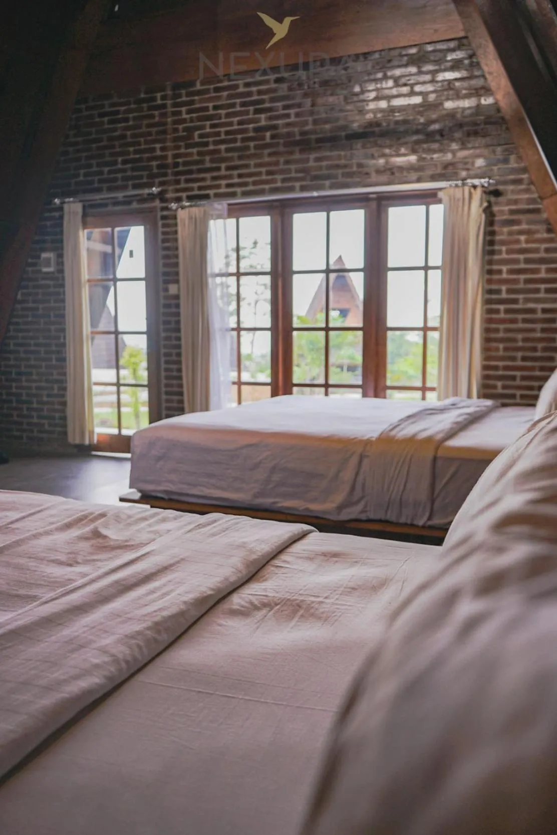 Bed in Jambu Klutuk Resort