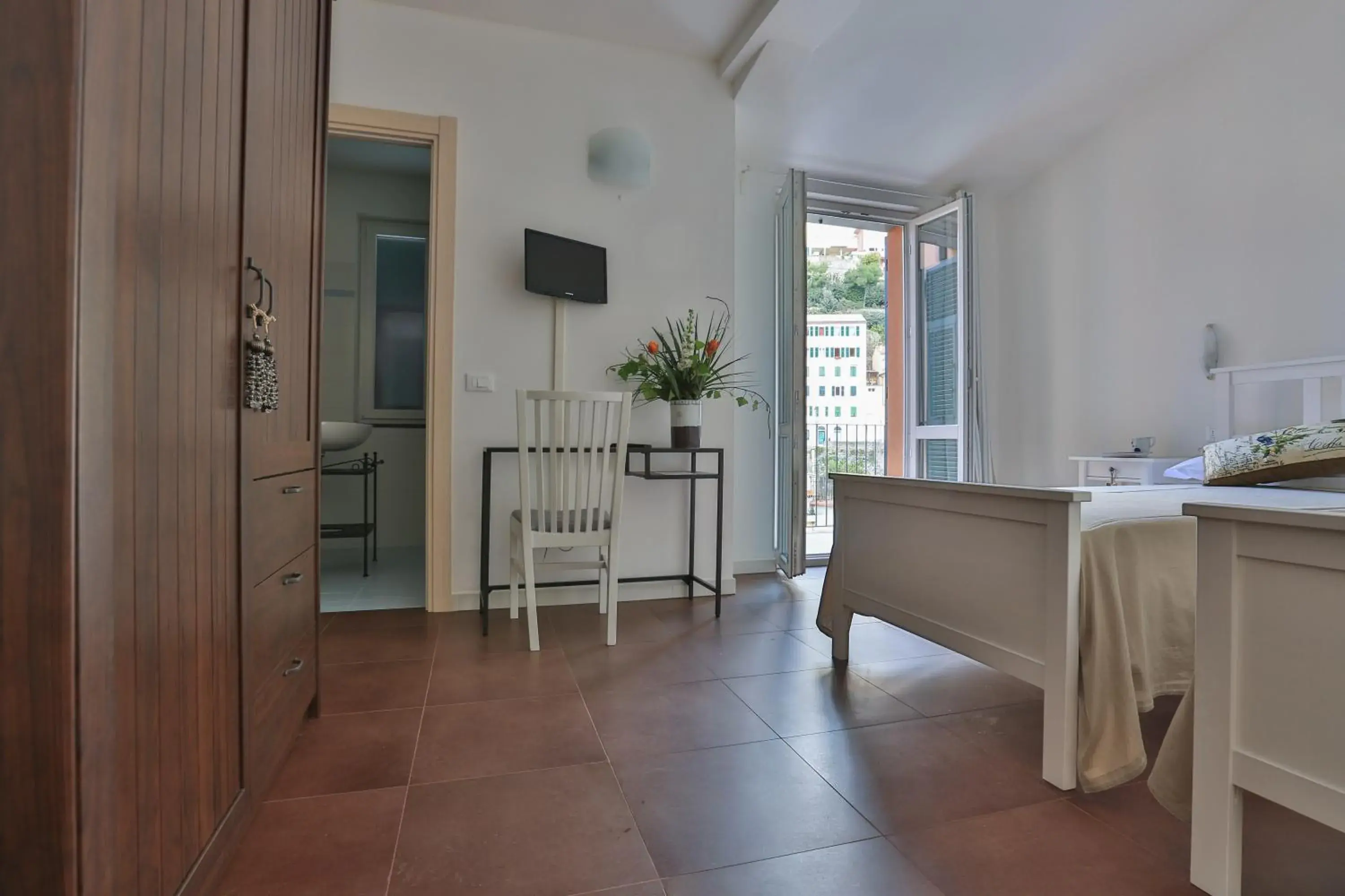 Twin Room with Balcony in Affittacamere Le Giare Twin Room with Balcony in Affittacamere Le Giare