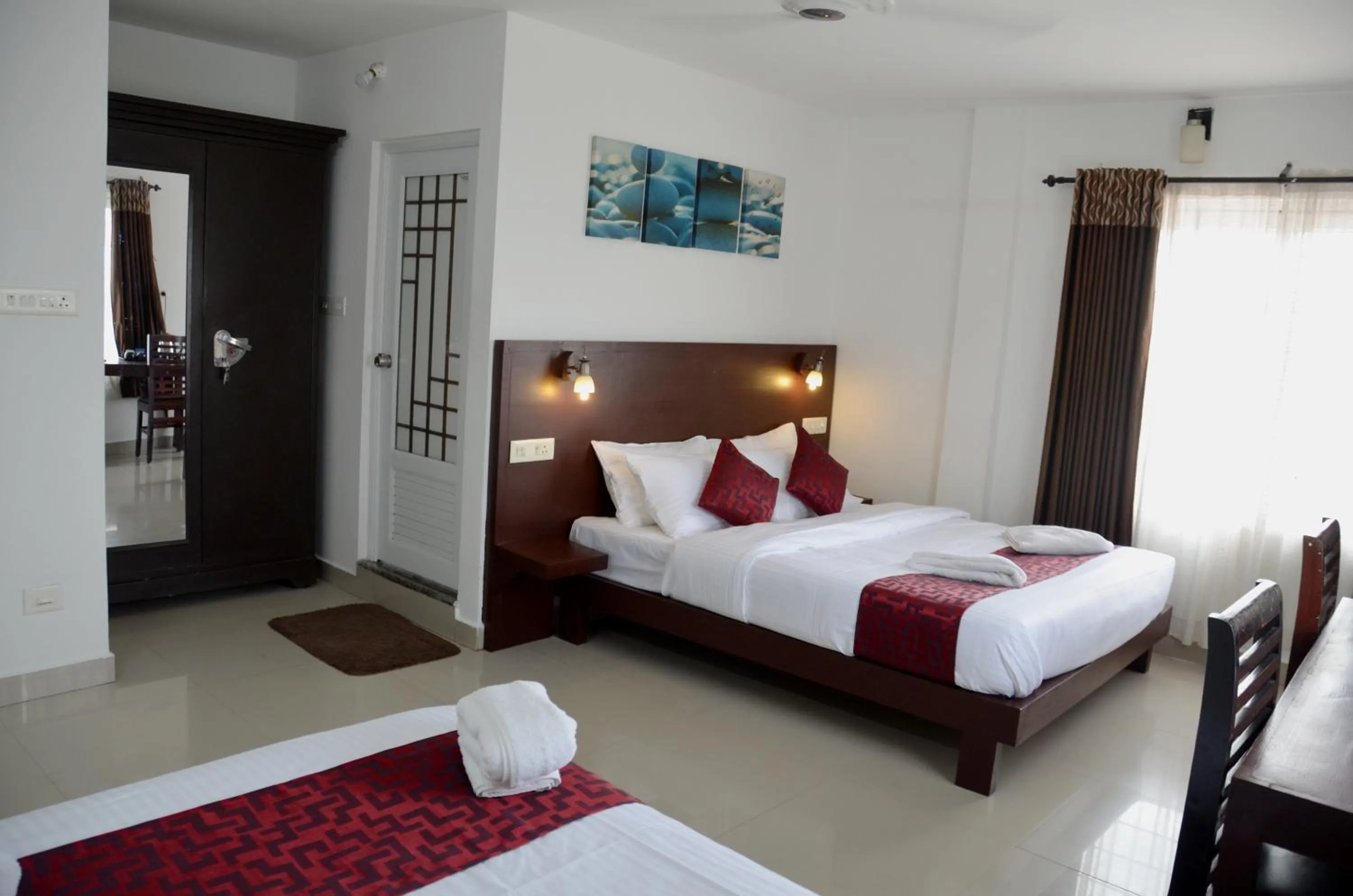 Bed in Chillax Vagamon