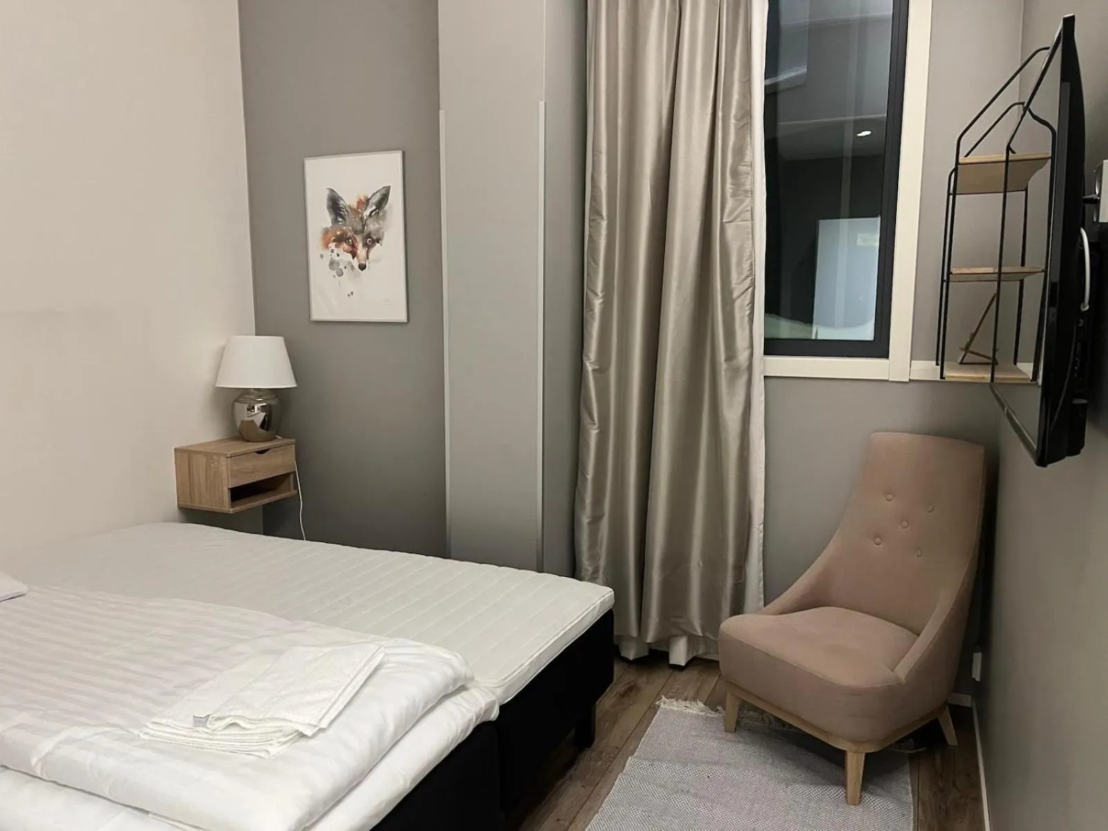 Bed in Crystal Suites