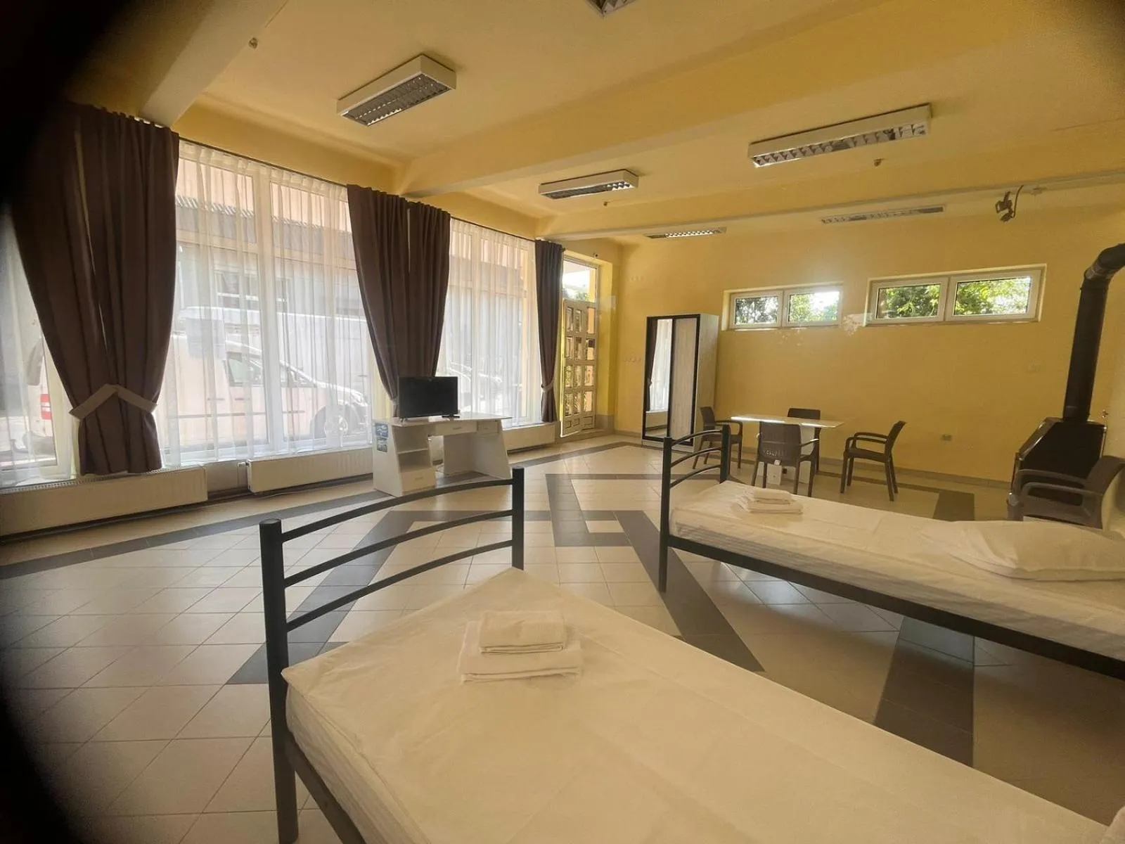 Bed in Tulipan Hotel Aquapark