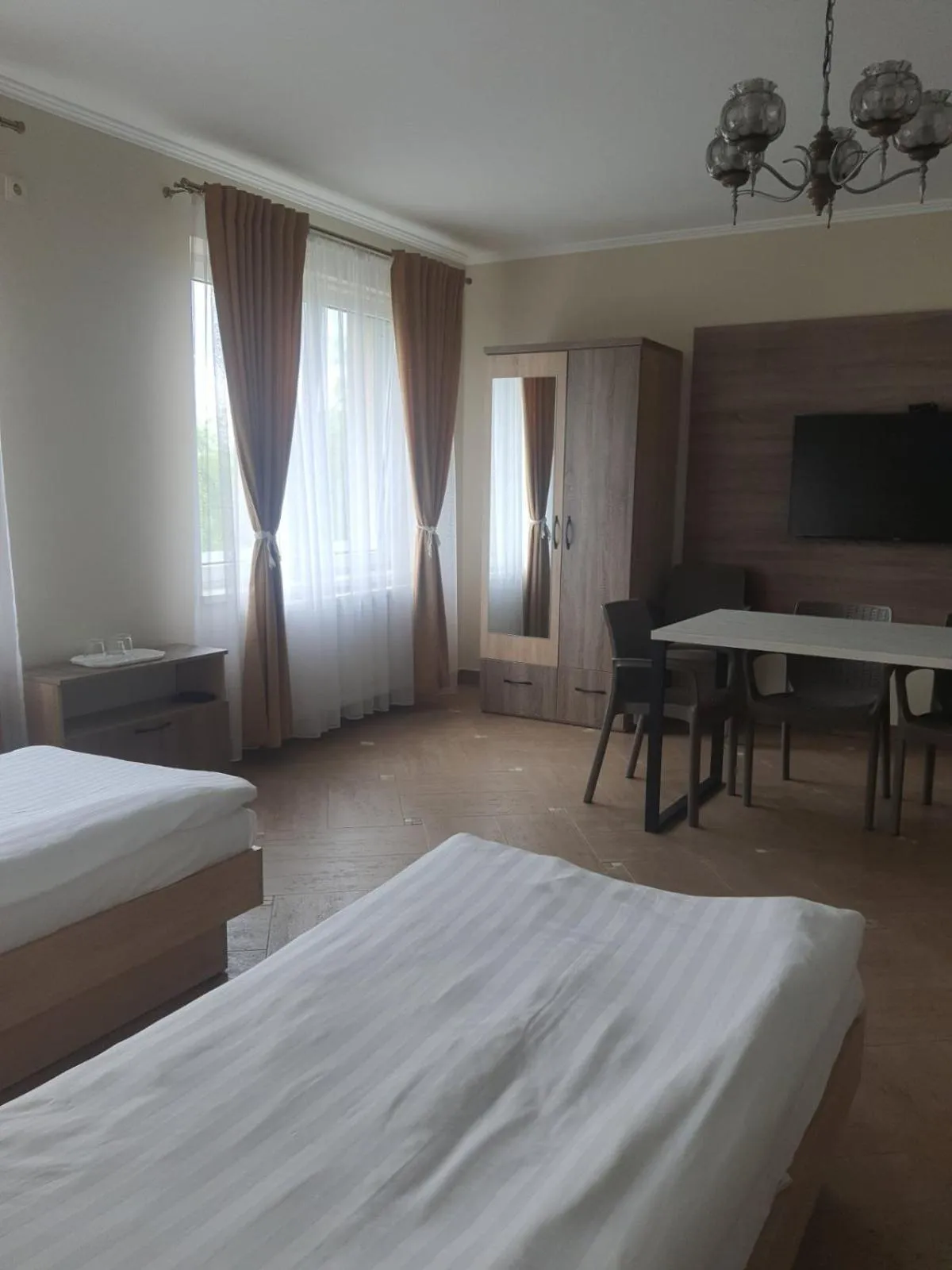 Bed in Tulipan Hotel Aquapark