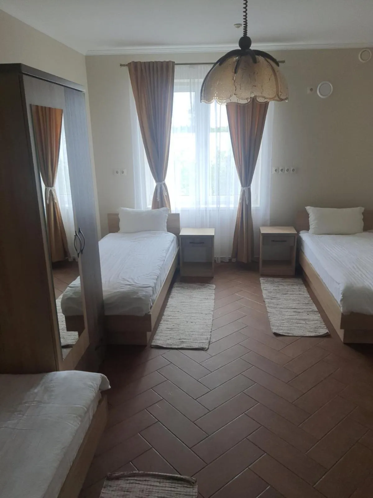 Bed in Tulipan Hotel Aquapark