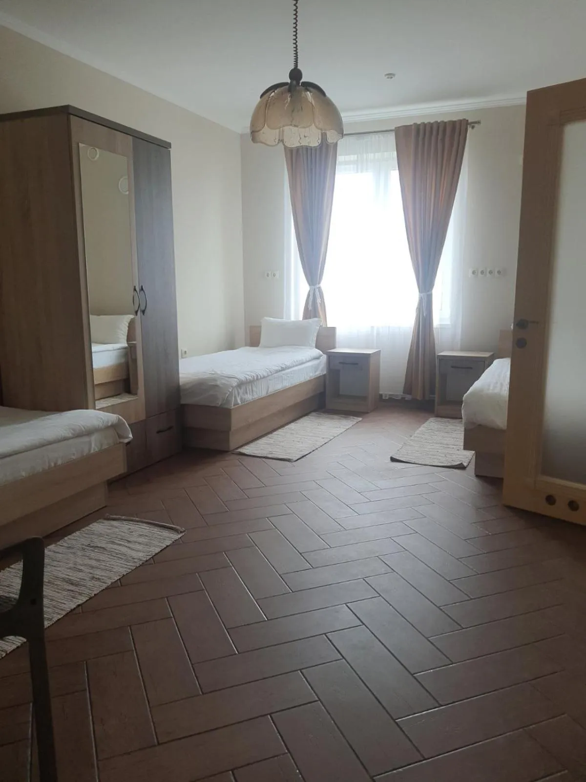 Bed in Tulipan Hotel Aquapark