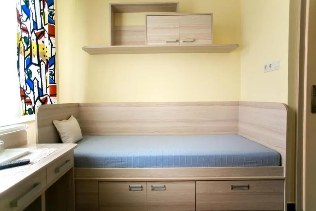 Bed in Tulipan Hotel Aquapark