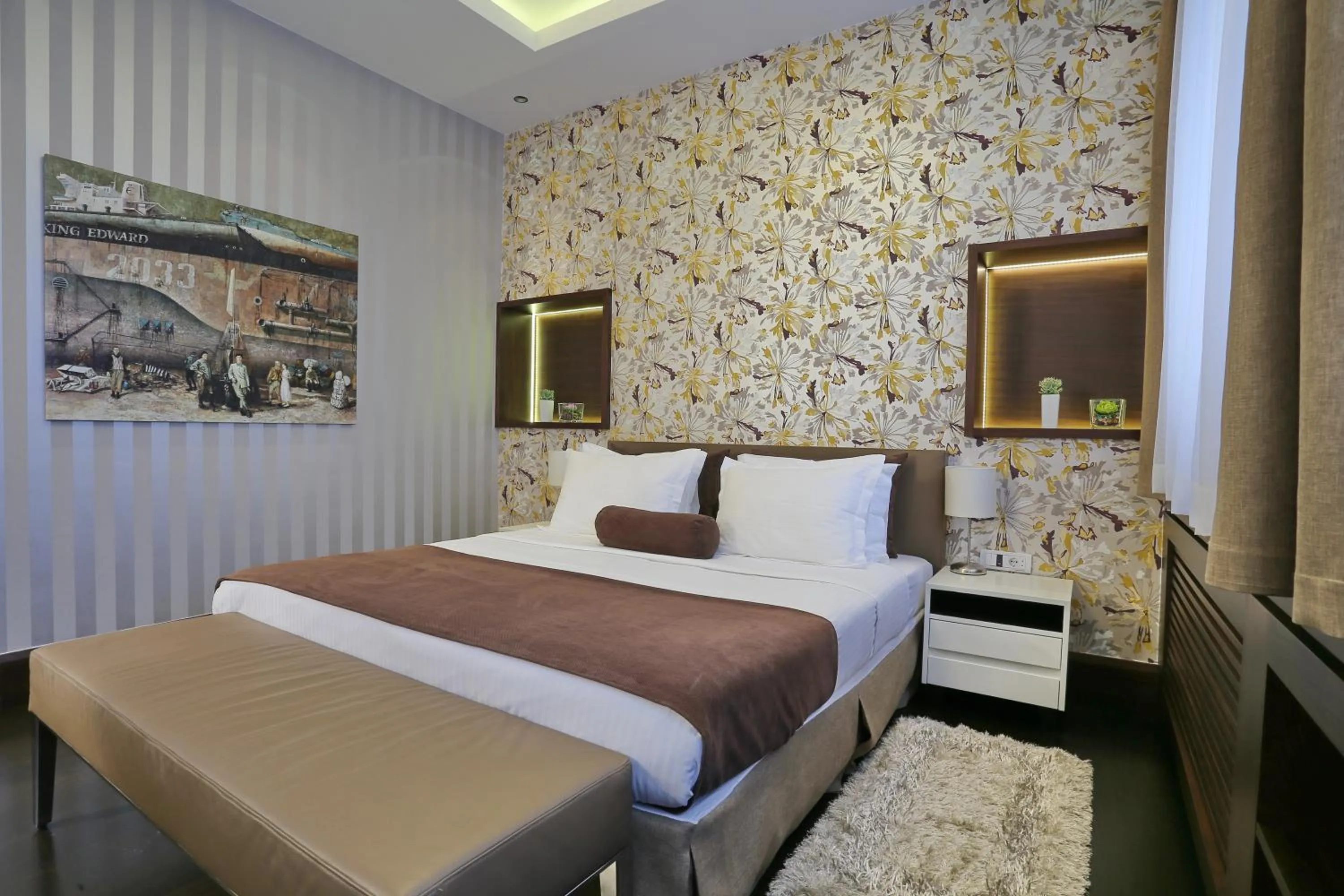 Bed in Belgreat Premium Suites