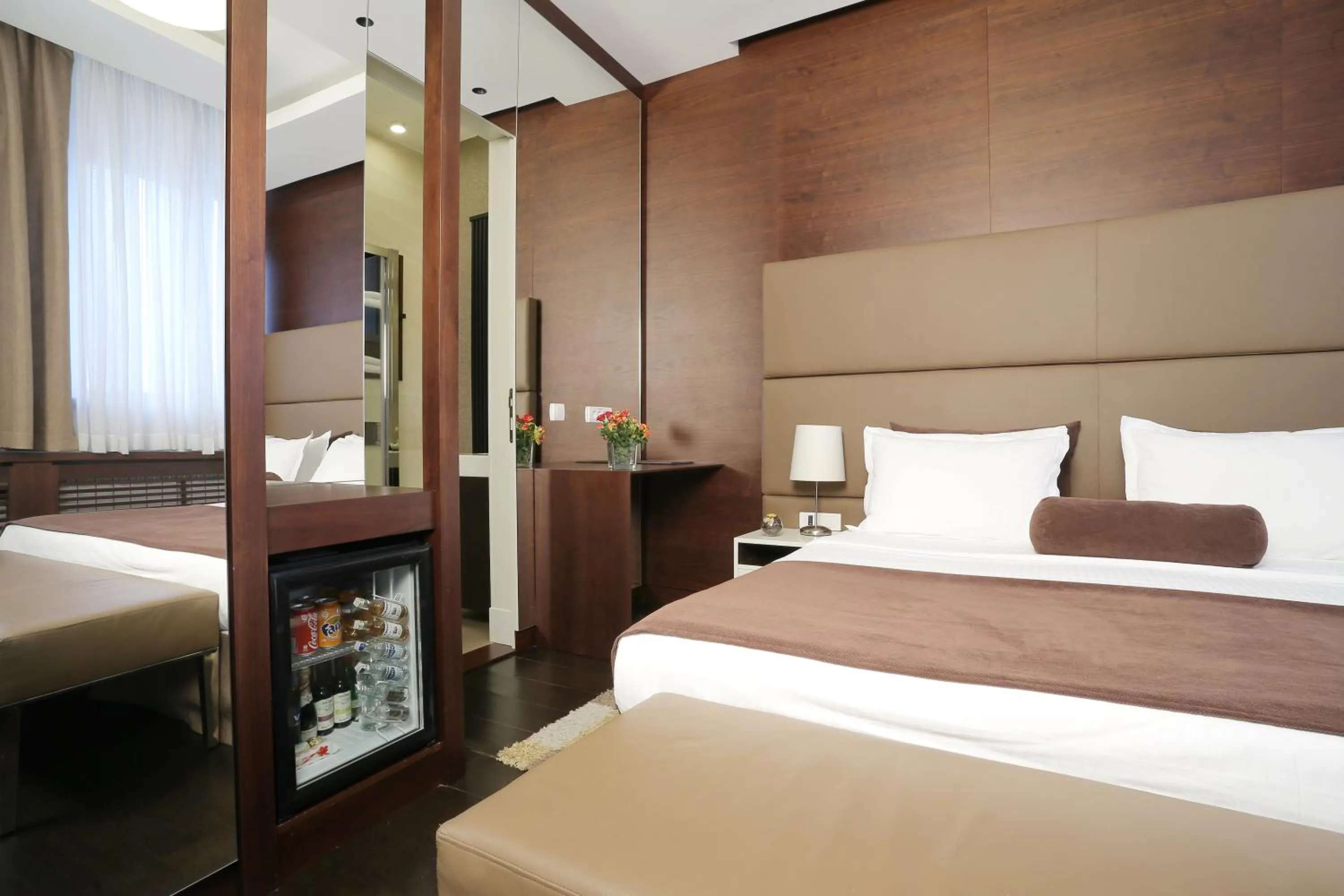Bed in Belgreat Premium Suites