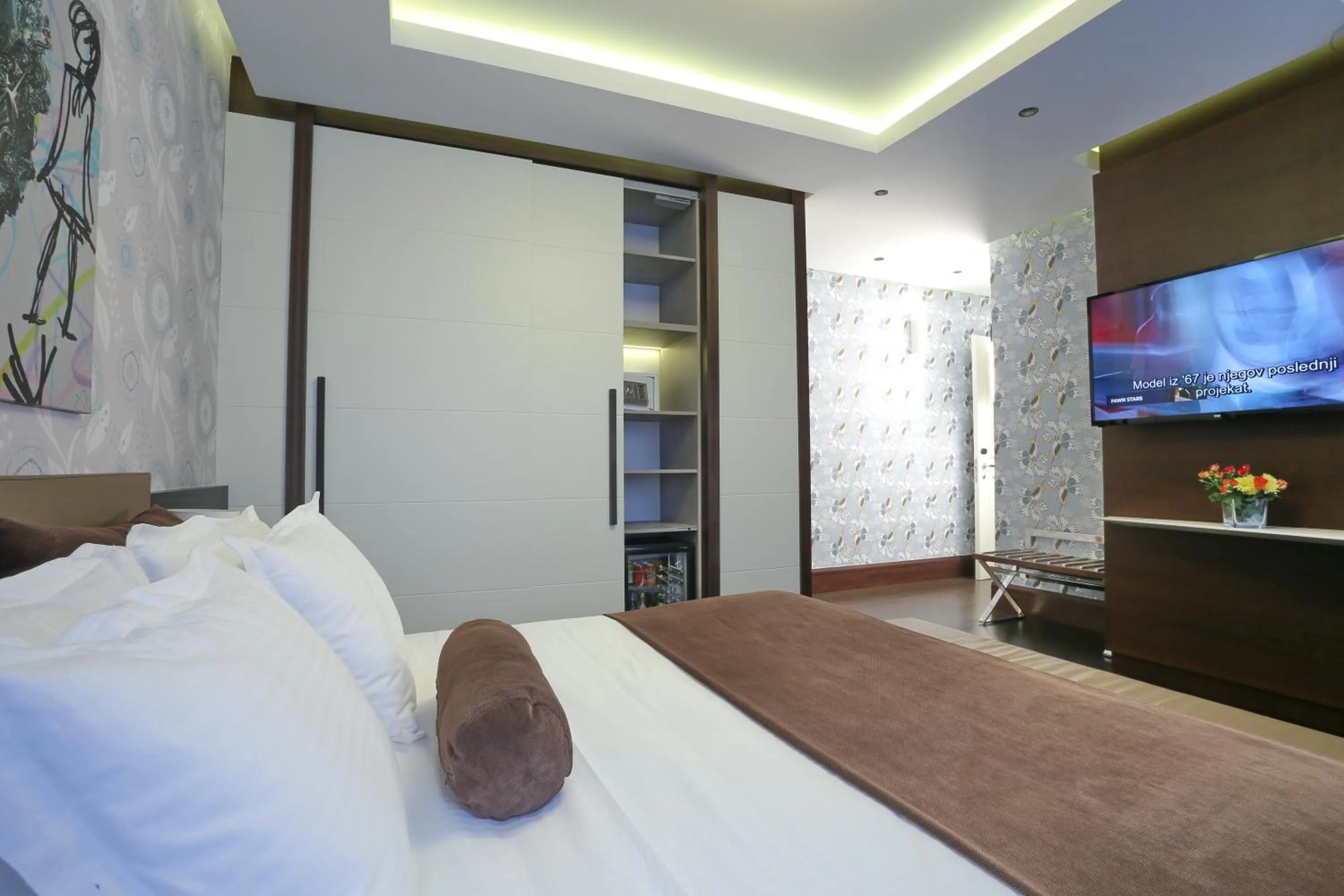 Bed in Belgreat Premium Suites