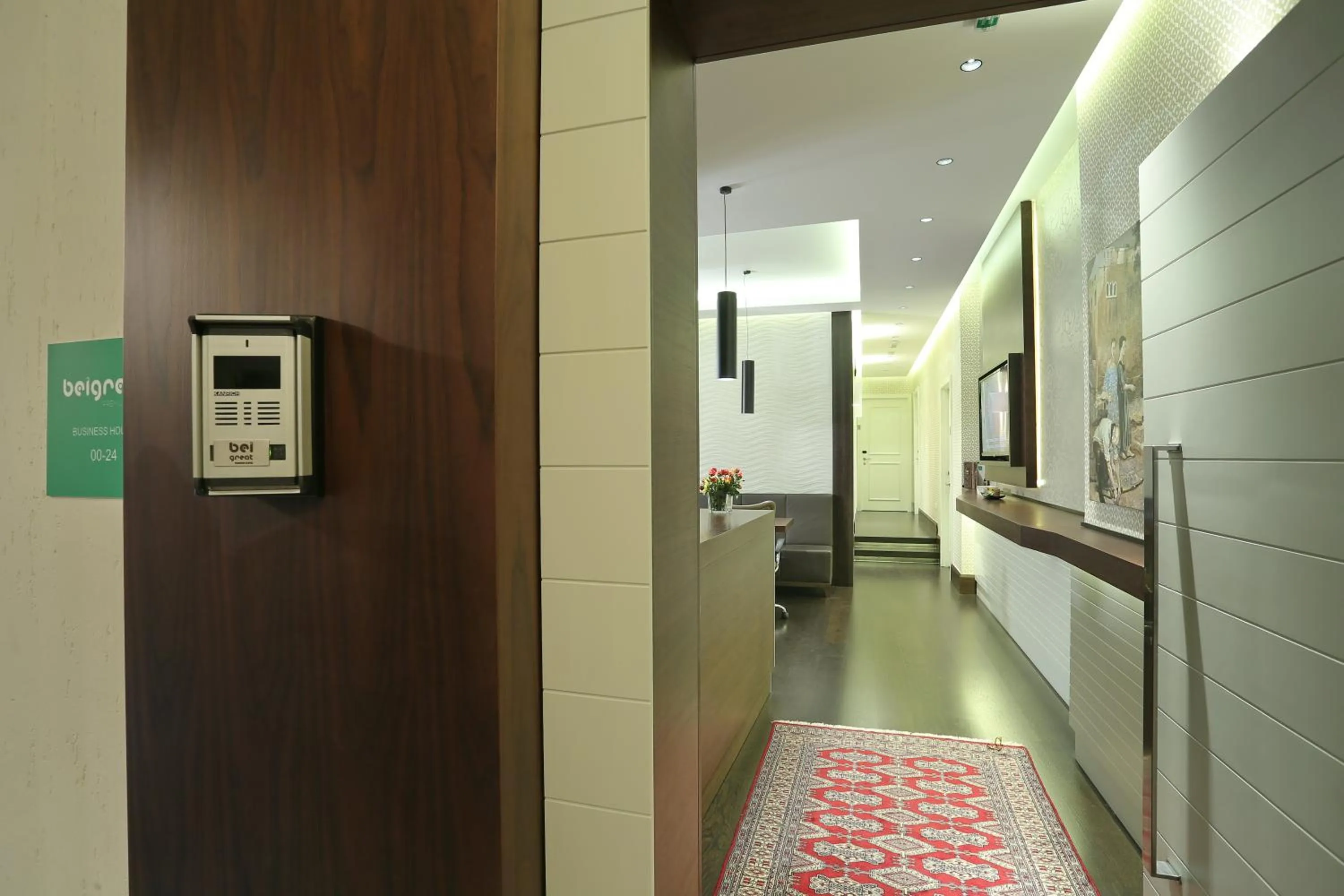 Decorative detail in Belgreat Premium Suites