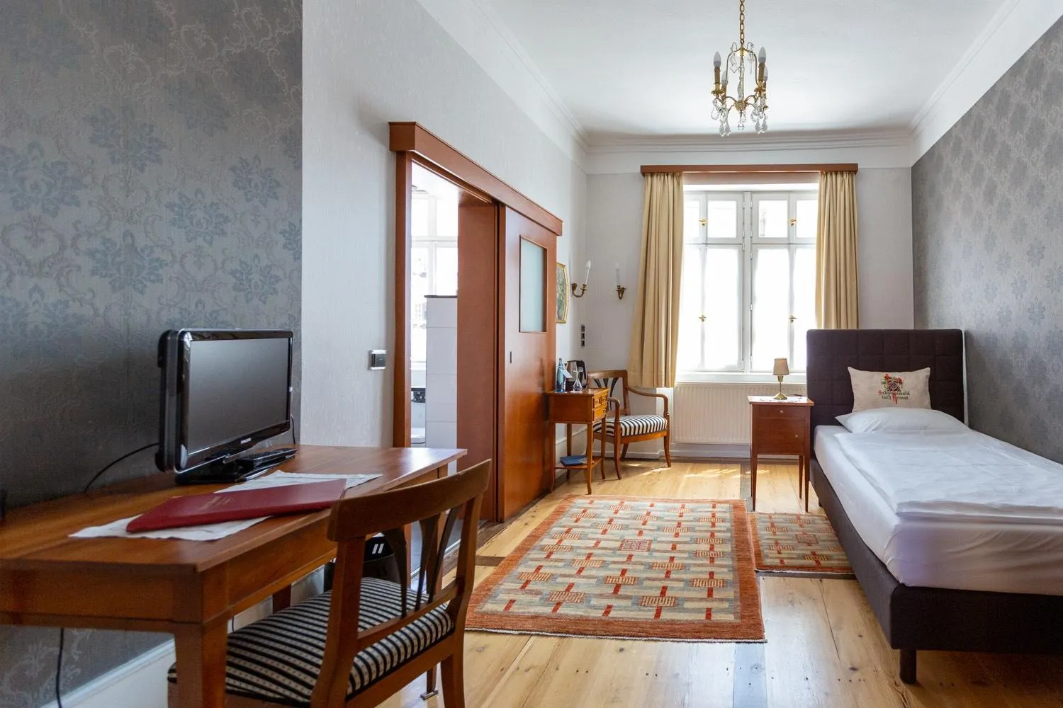 Deluxe Single Room - single occupancy in Boardinghouse Sonne