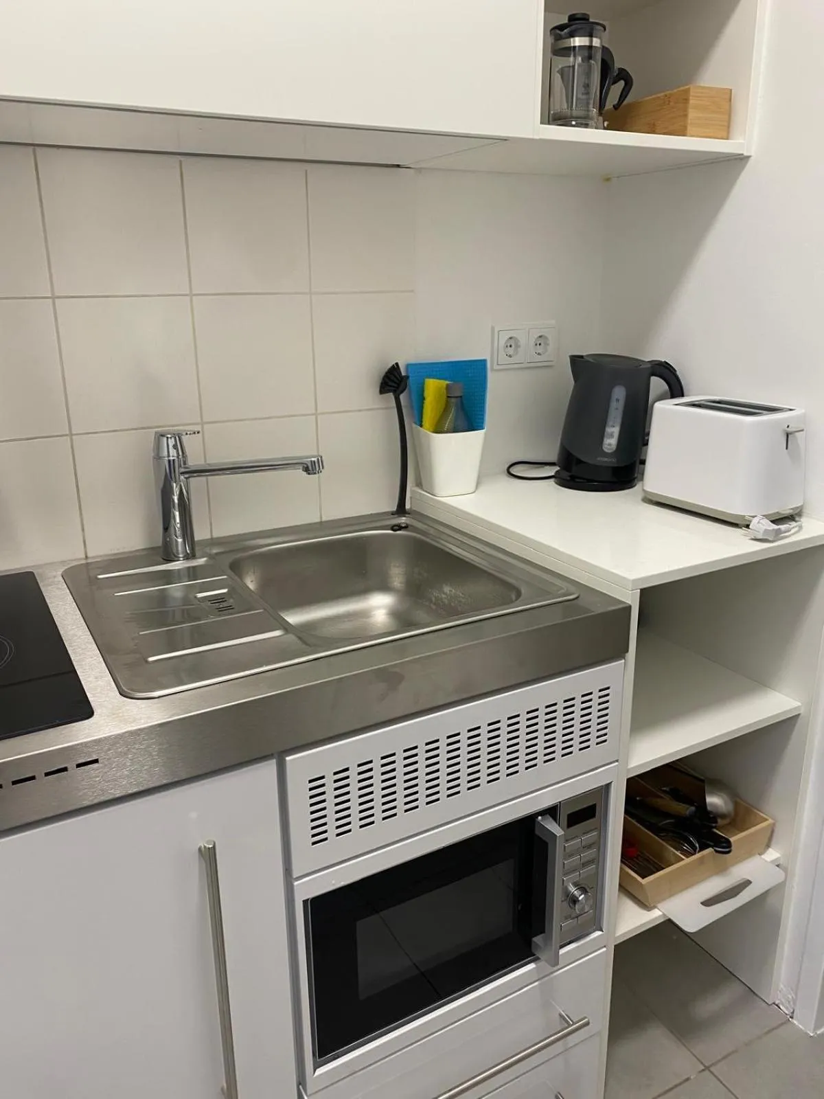 Kitchen or kitchenette in Studios Harrachgass4