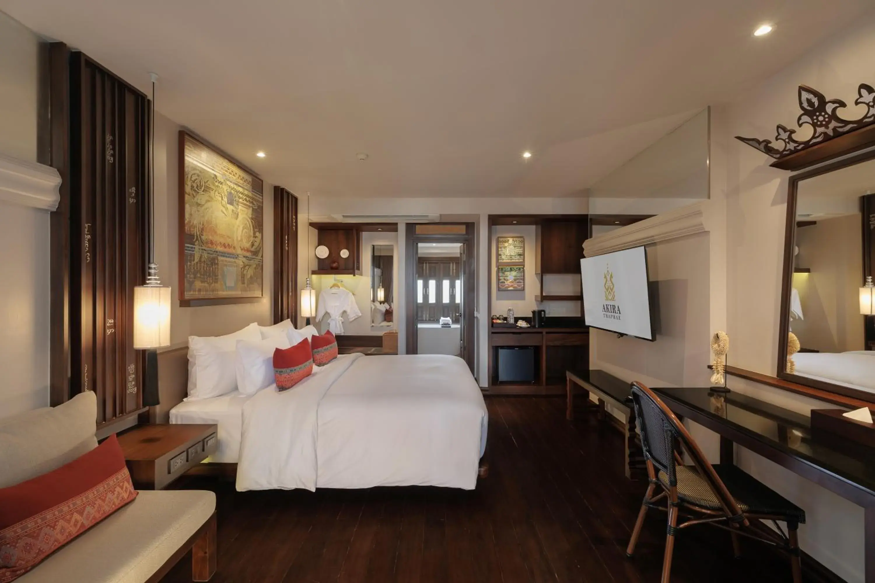 Bedroom, Bed in Akira Thaphae Hotel Bedroom, Bed in Akira Thaphae Hotel