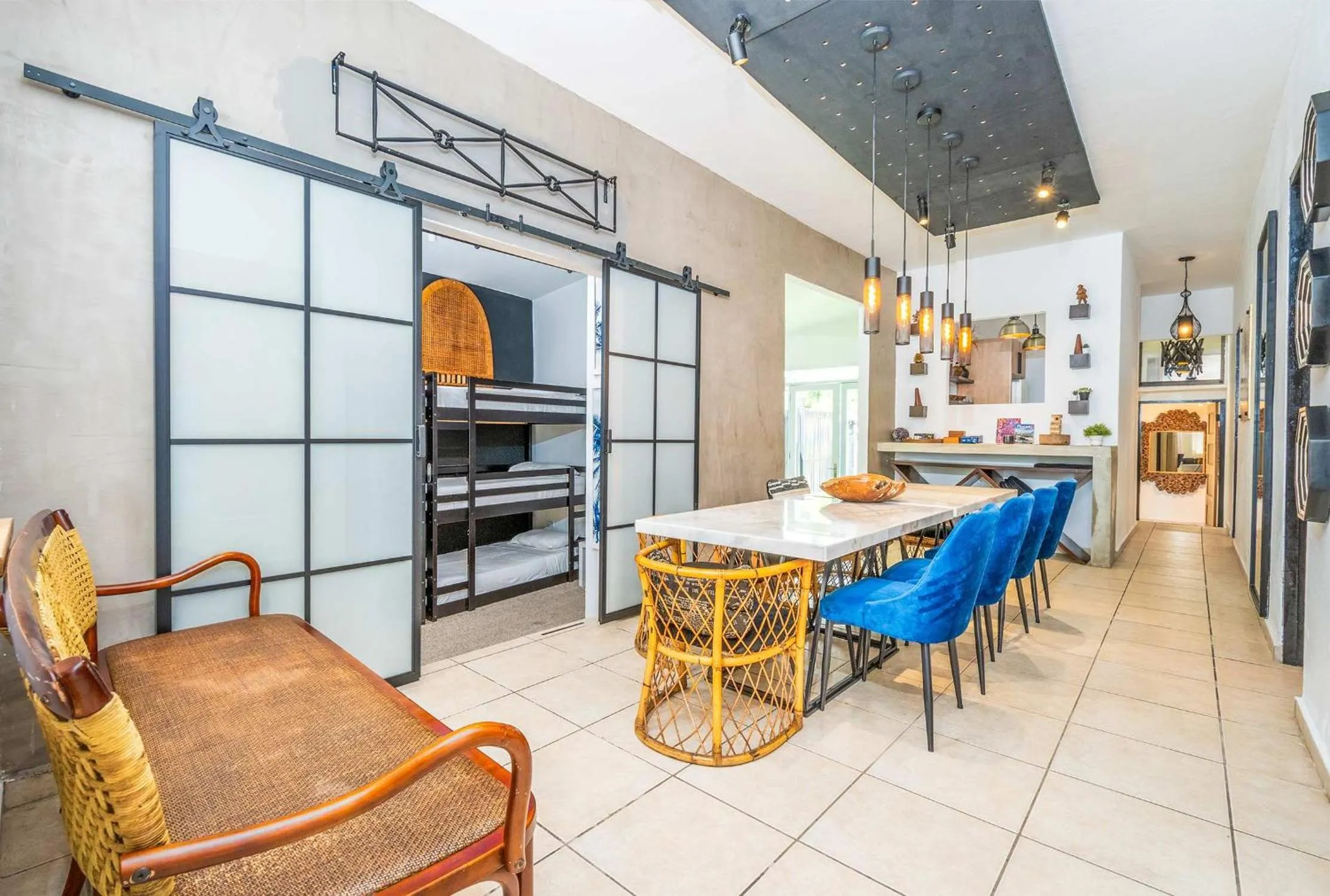 Dining area in 24 Atlantic Place by Stay with Bear