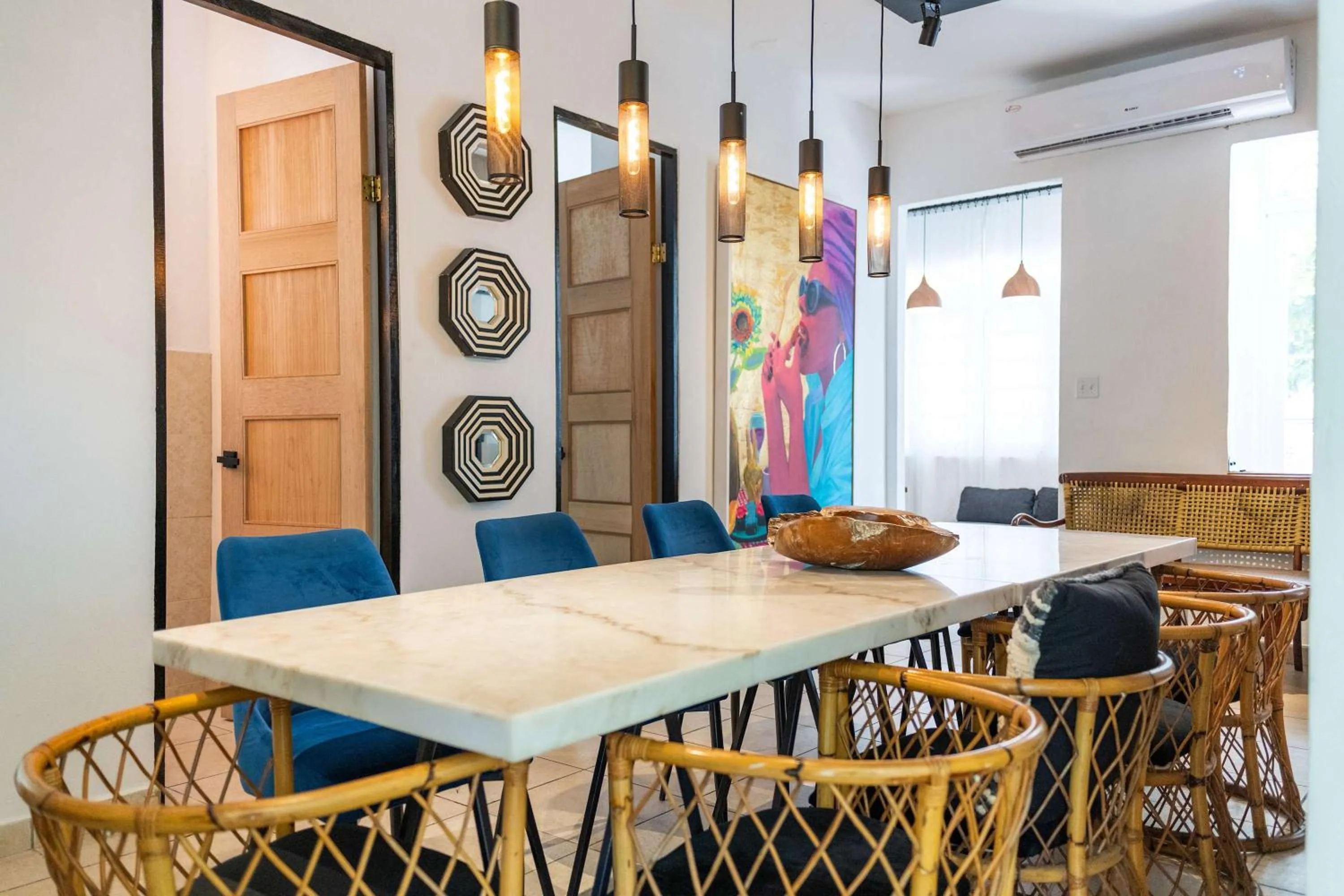 Dining area in 24 Atlantic Place by Stay with Bear