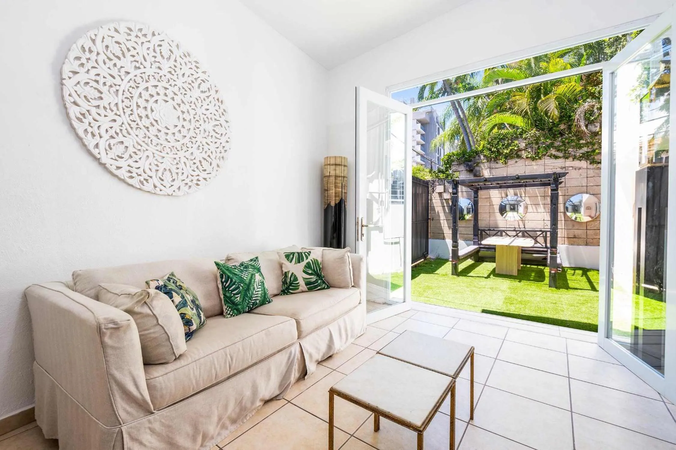 Living room in 24 Atlantic Place by Stay with Bear