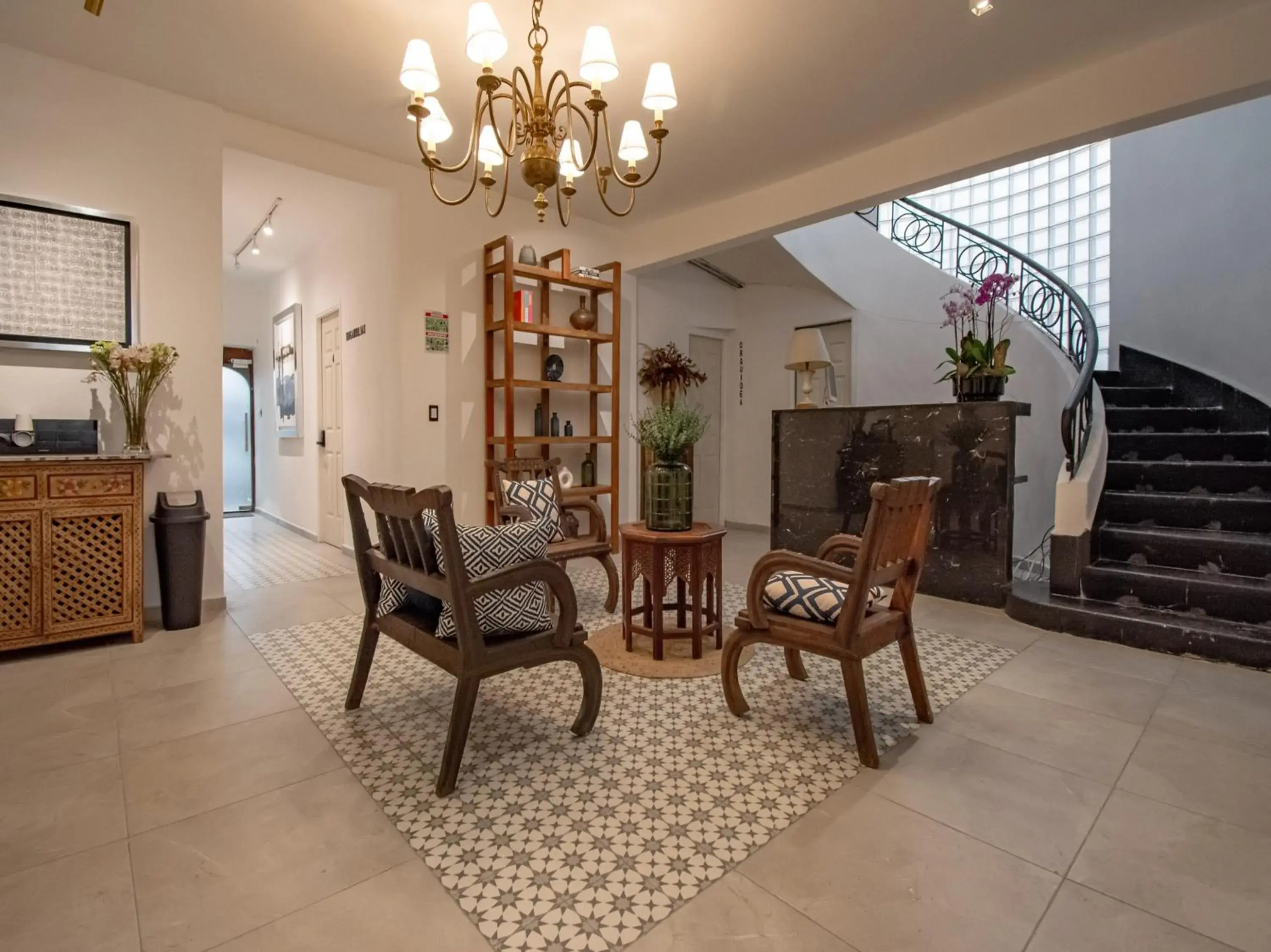 Lobby or reception in Collection O Hotel Lavanda Anzures Lobby or reception in Collection O Hotel Lavanda Anzures