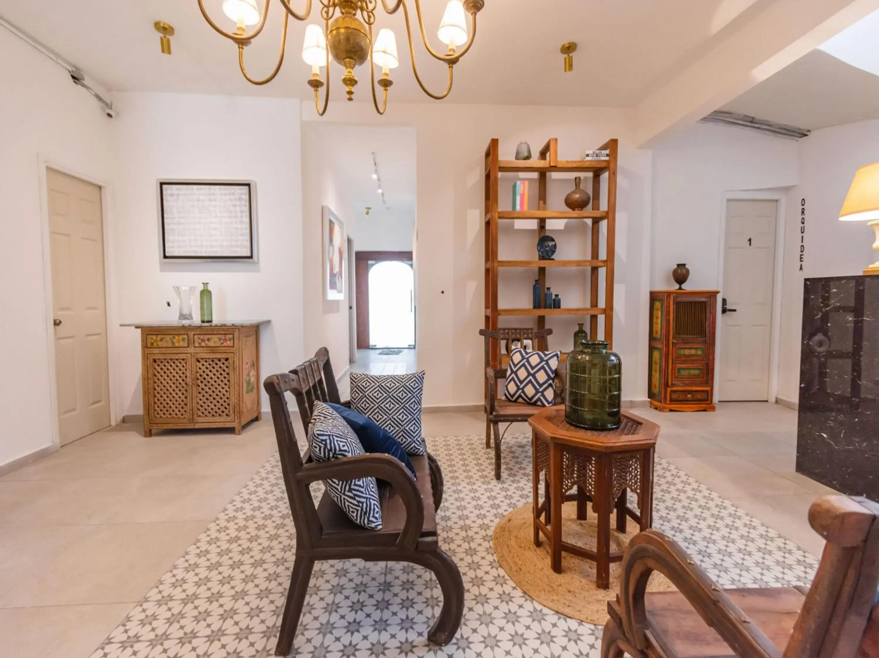 Lobby or reception in Collection O Hotel Lavanda Anzures Lobby or reception in Collection O Hotel Lavanda Anzures