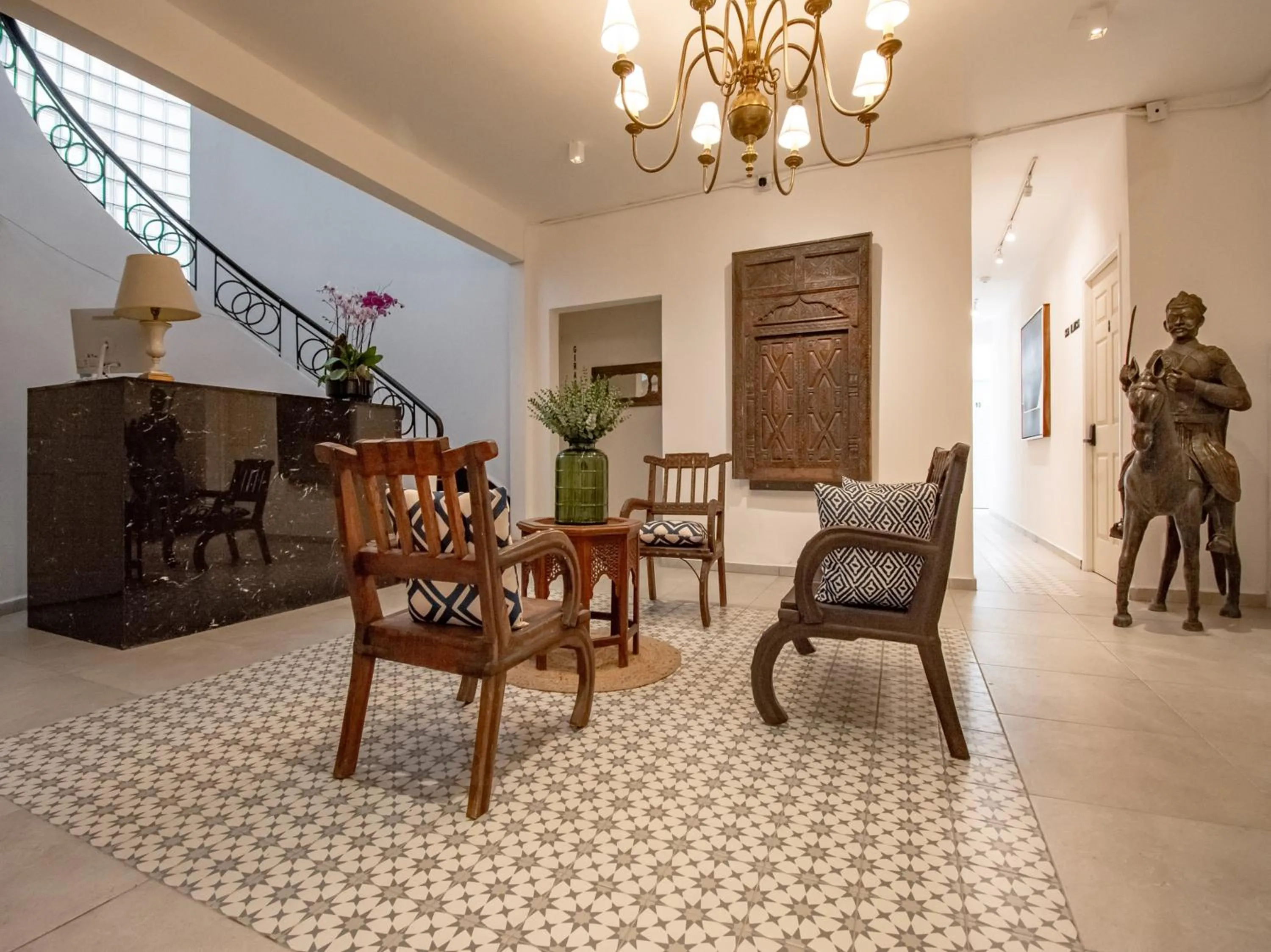 Lobby or reception in Collection O Hotel Lavanda Anzures