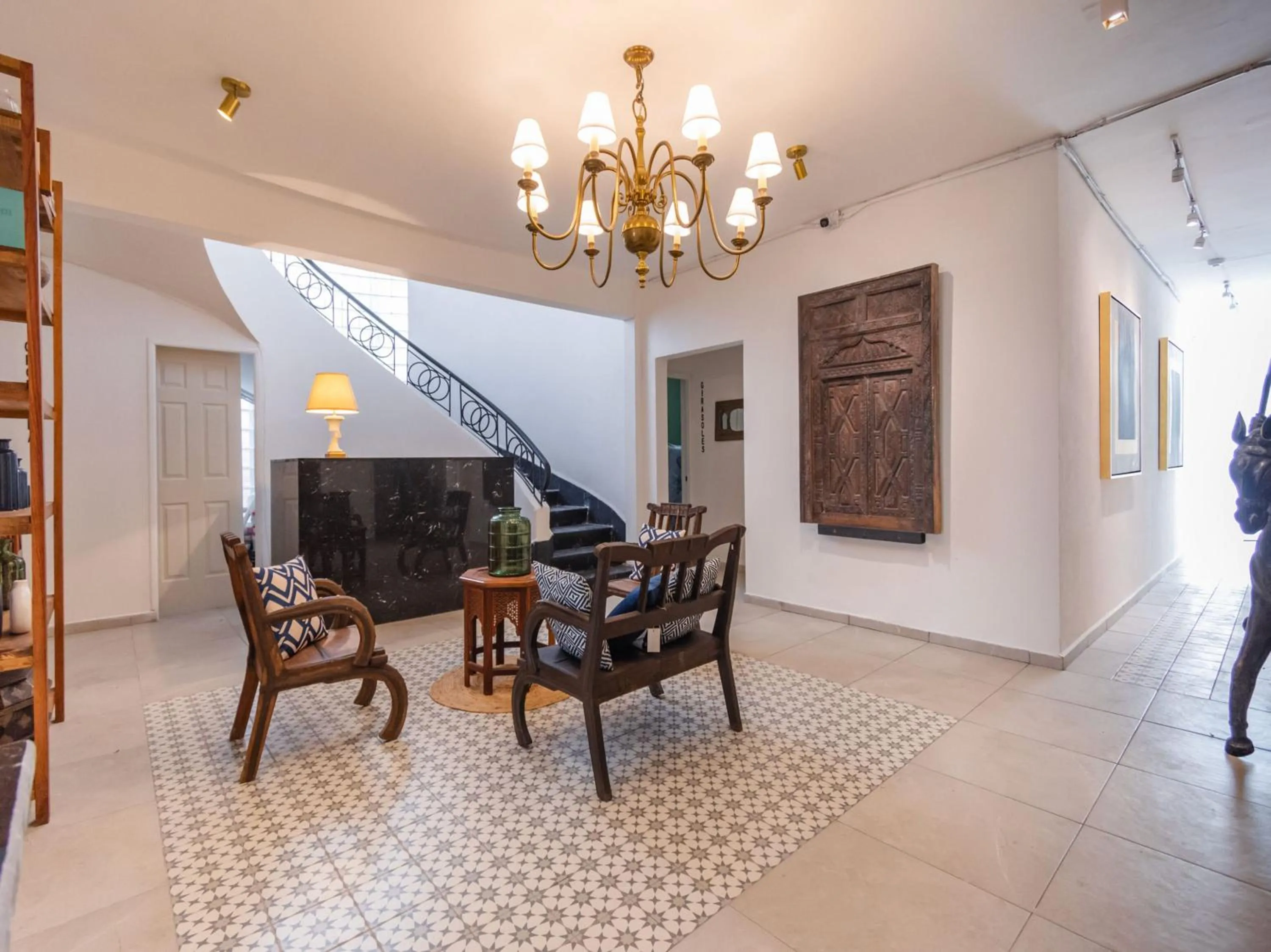 Lobby or reception in Collection O Hotel Lavanda Anzures