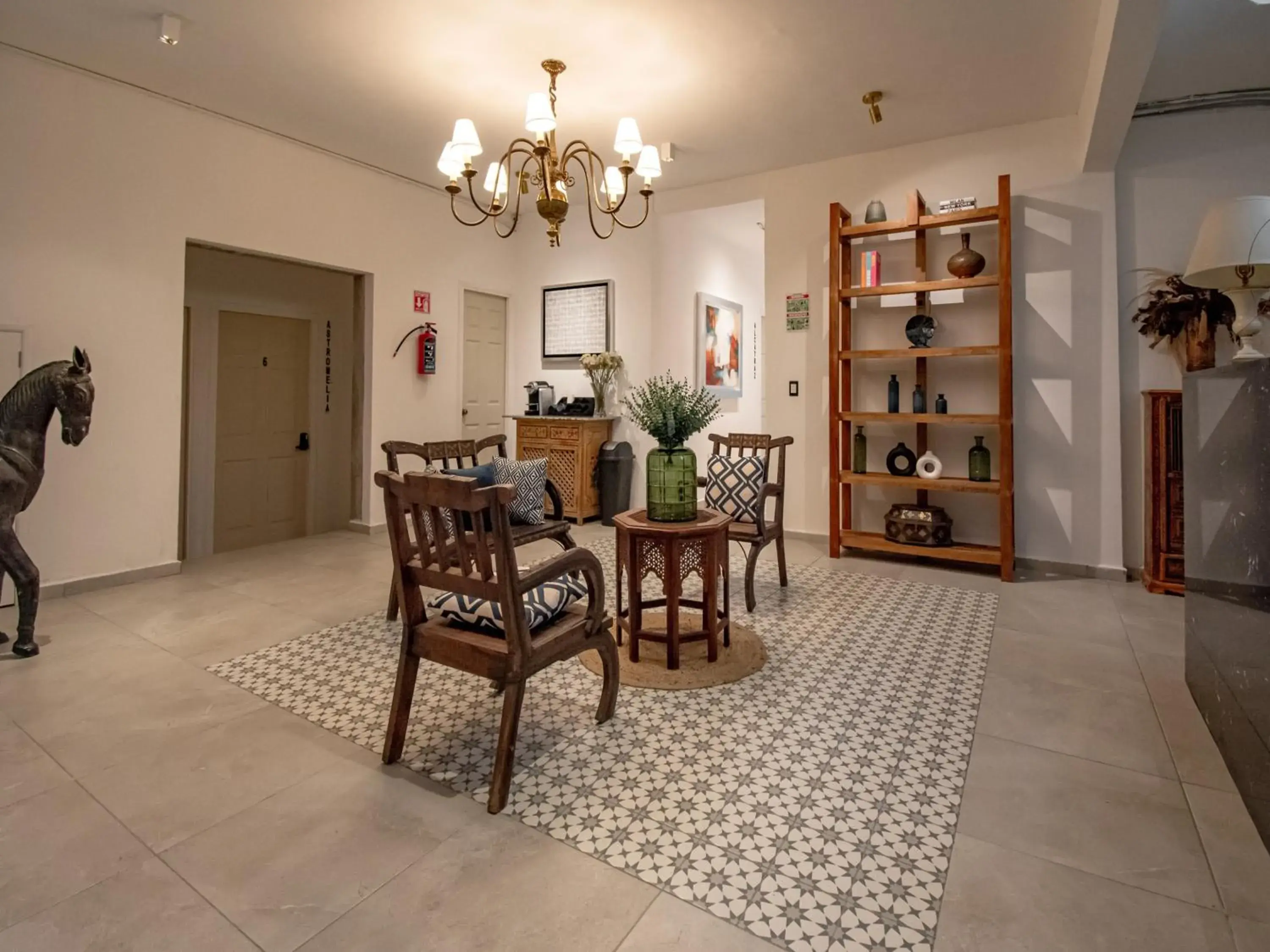 Lobby or reception in Collection O Hotel Lavanda Anzures Lobby or reception in Collection O Hotel Lavanda Anzures