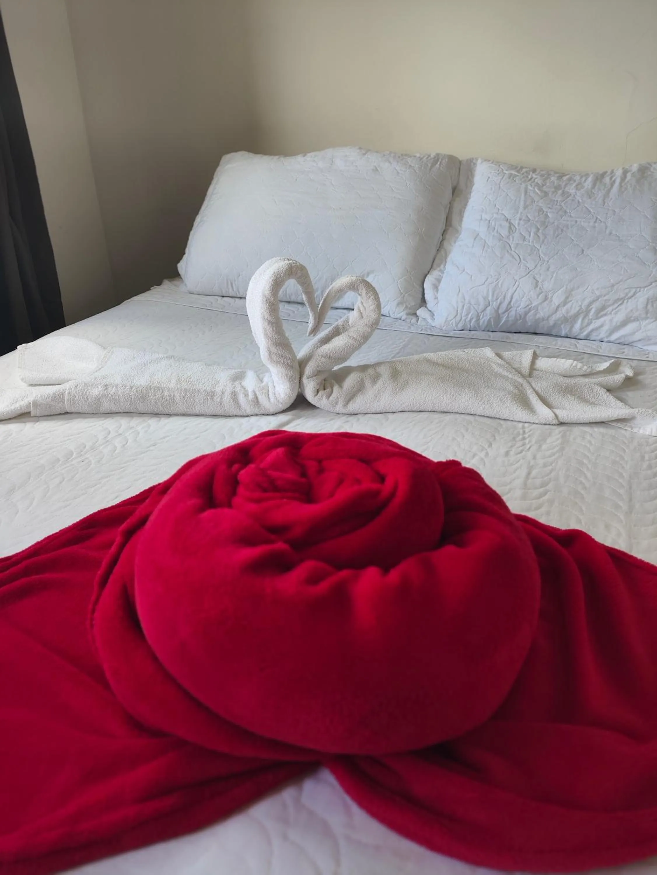 Bed in Pousada Flor de Lis