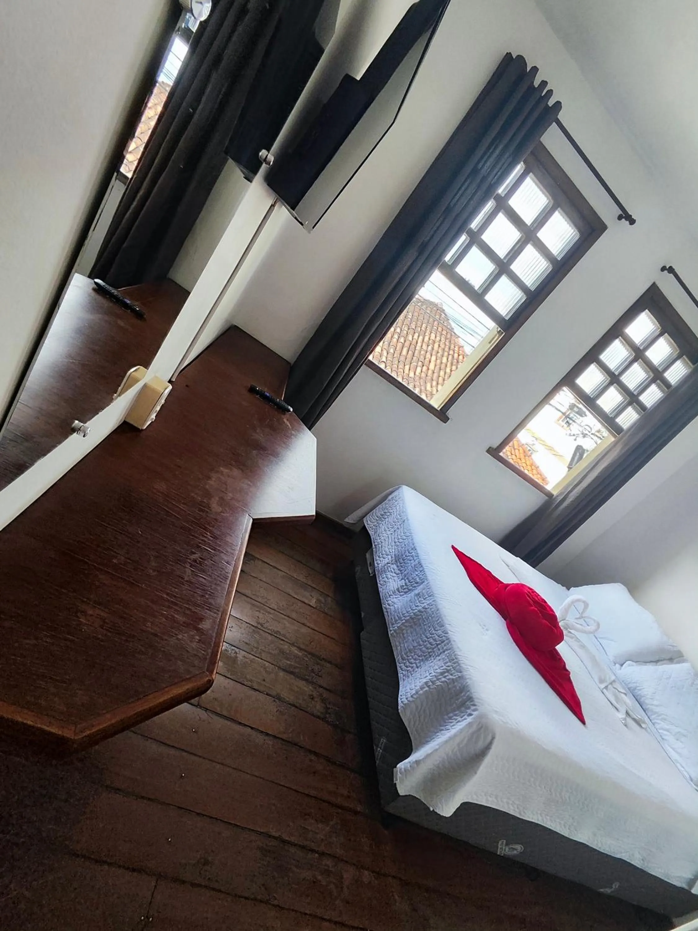 Bed in Pousada Flor de Lis