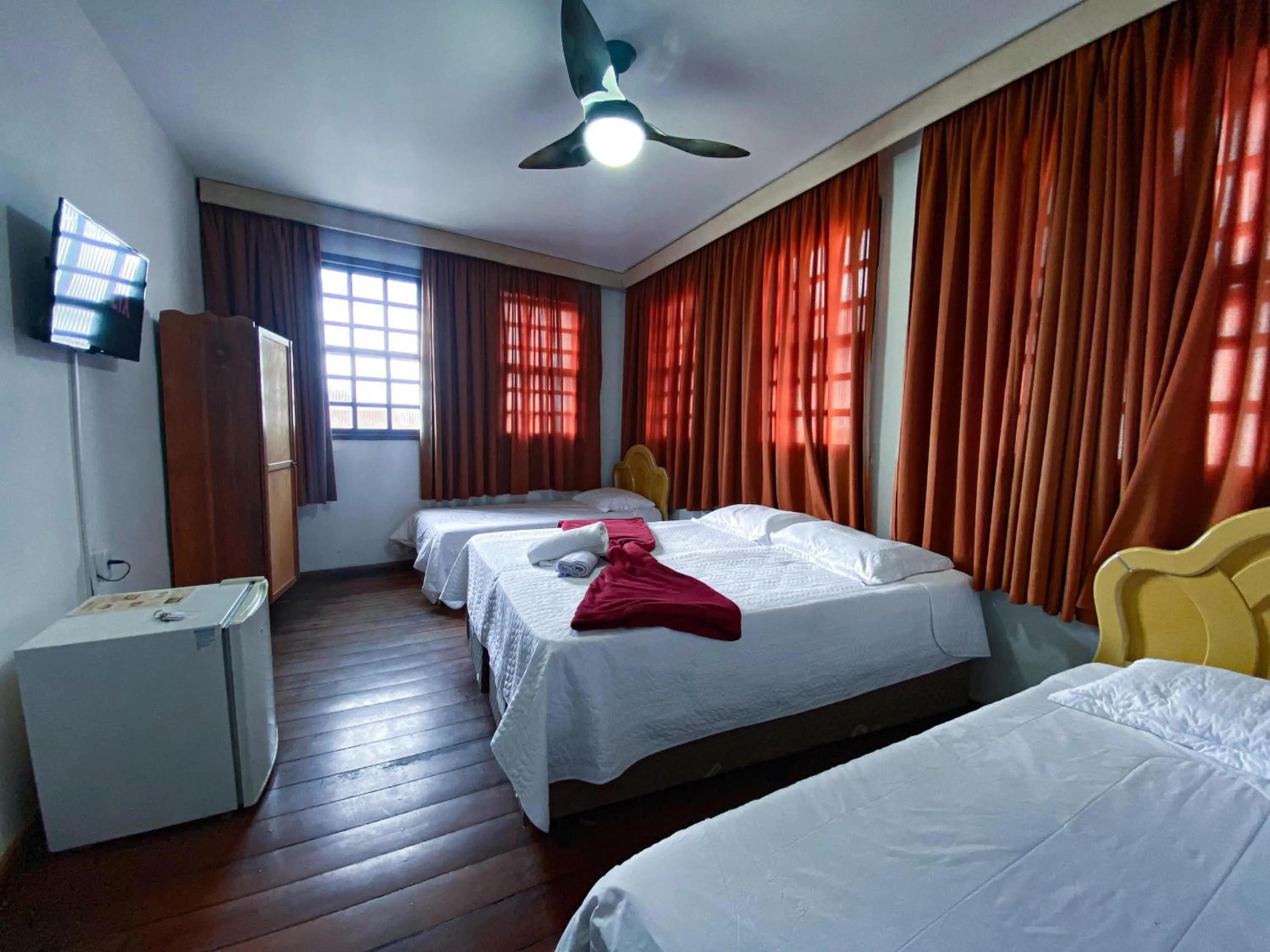 Bed in Pousada Flor de Lis