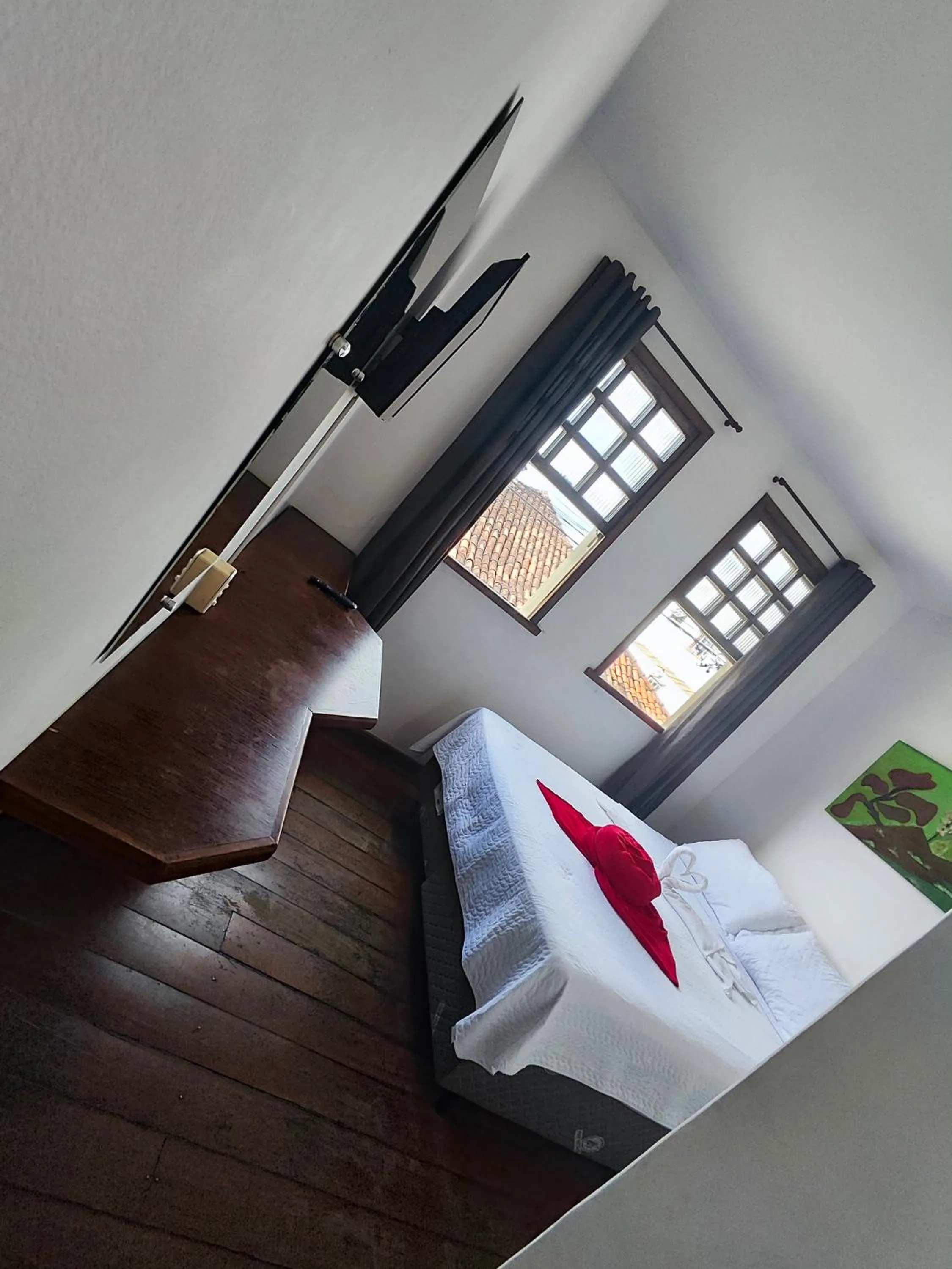 Bed in Pousada Flor de Lis