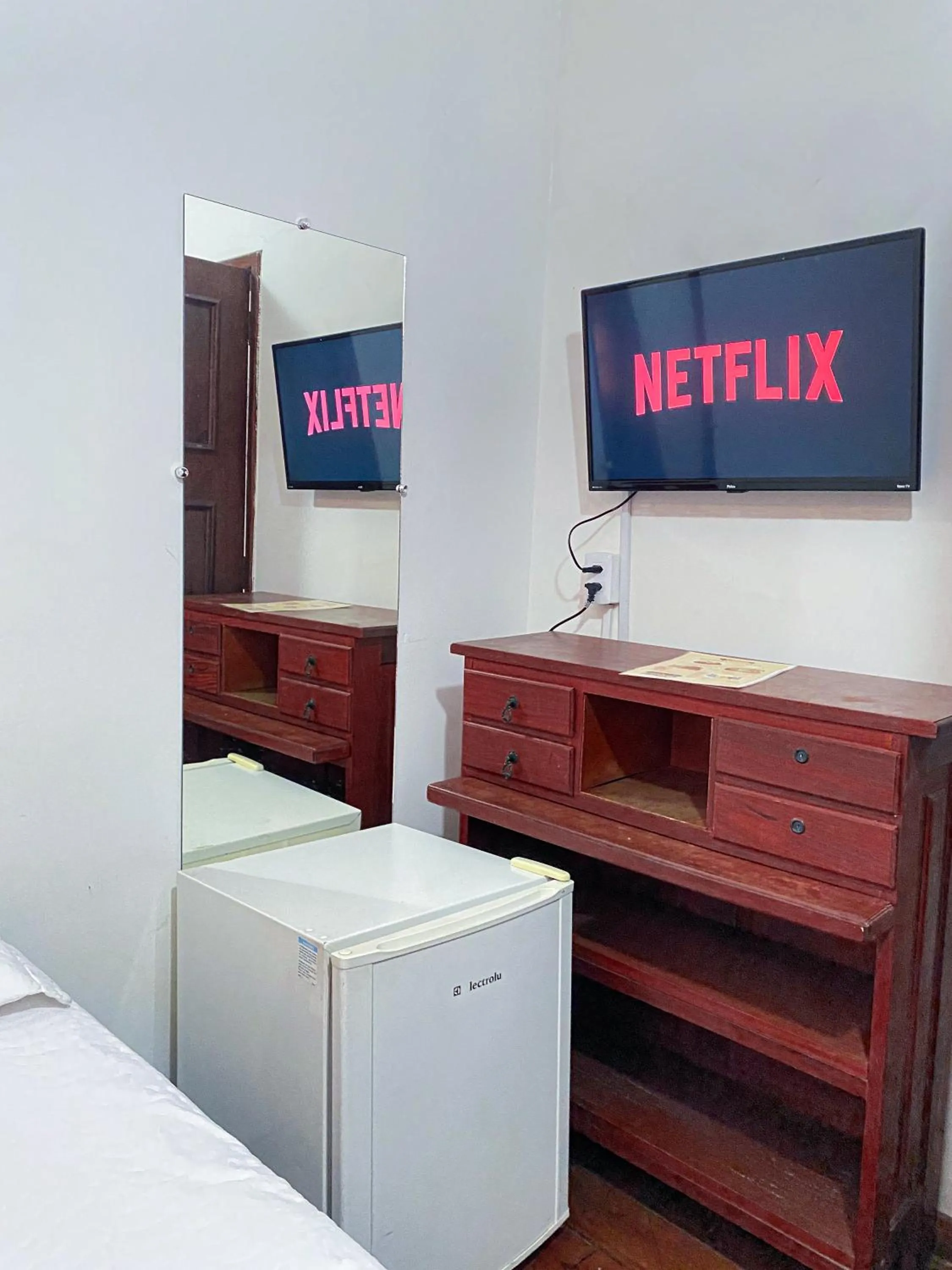 Bed in Pousada Flor de Lis