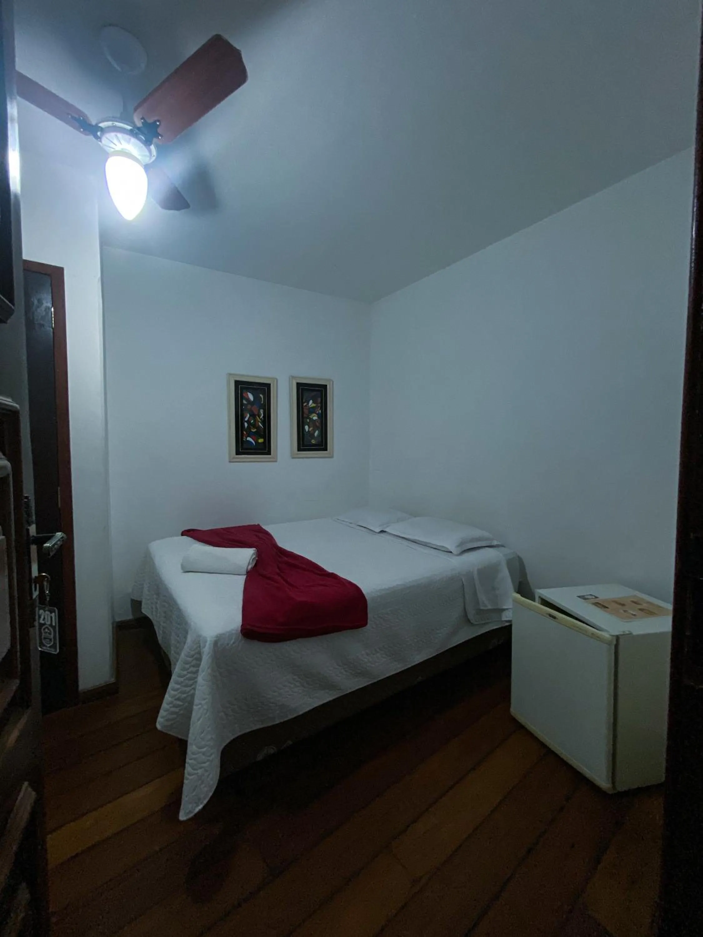 Bed in Pousada Flor de Lis