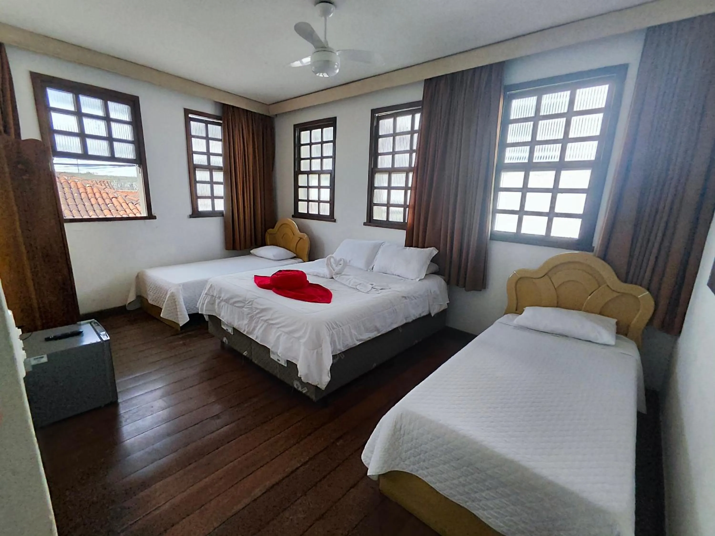 Bed in Pousada Flor de Lis