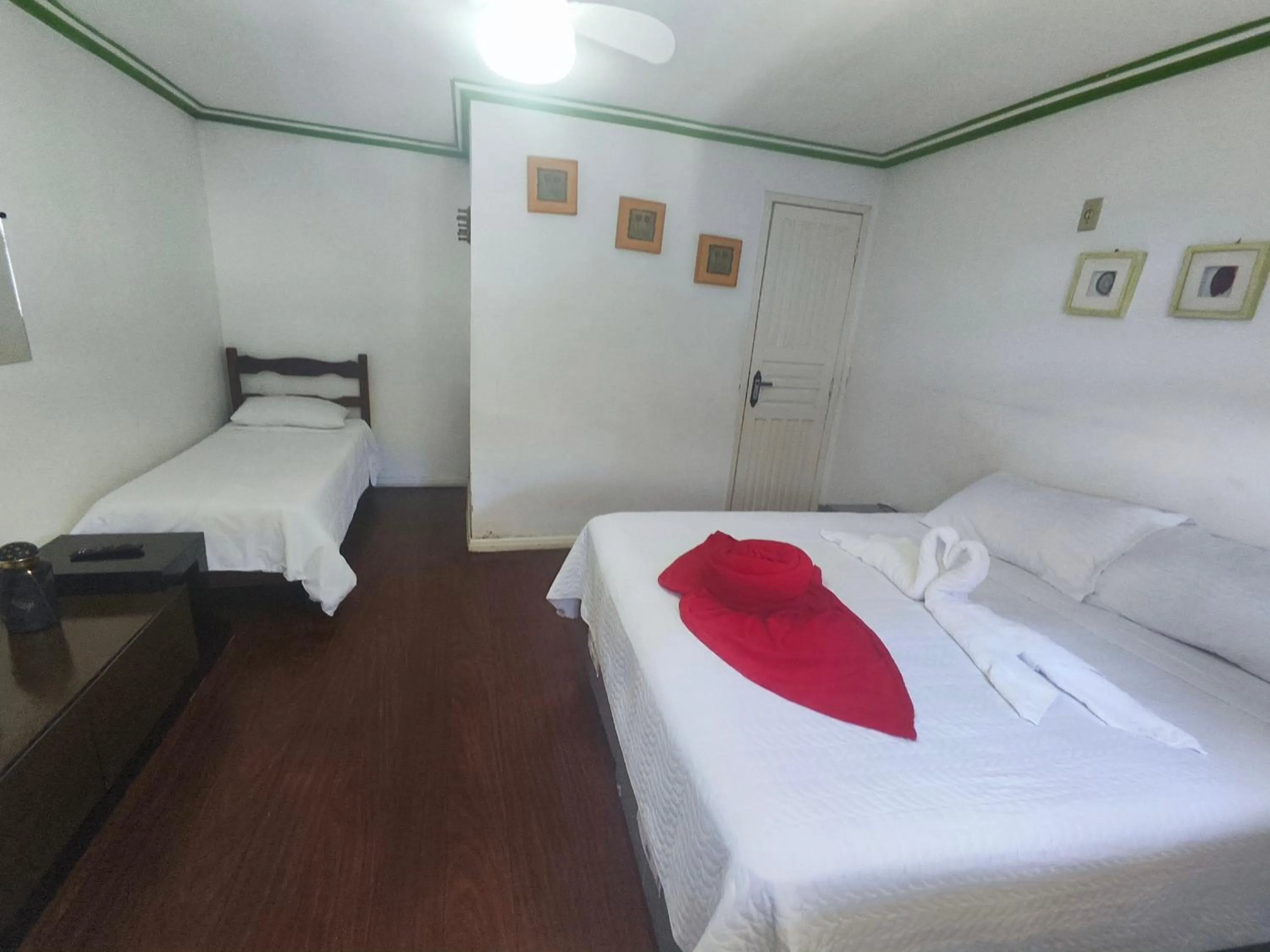 Bed in Pousada Flor de Lis