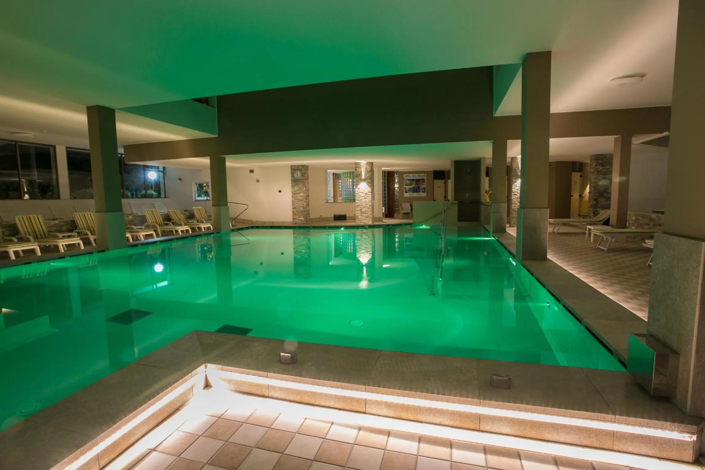 Hot Spring Bath in Hotel Terme Abano Verdi