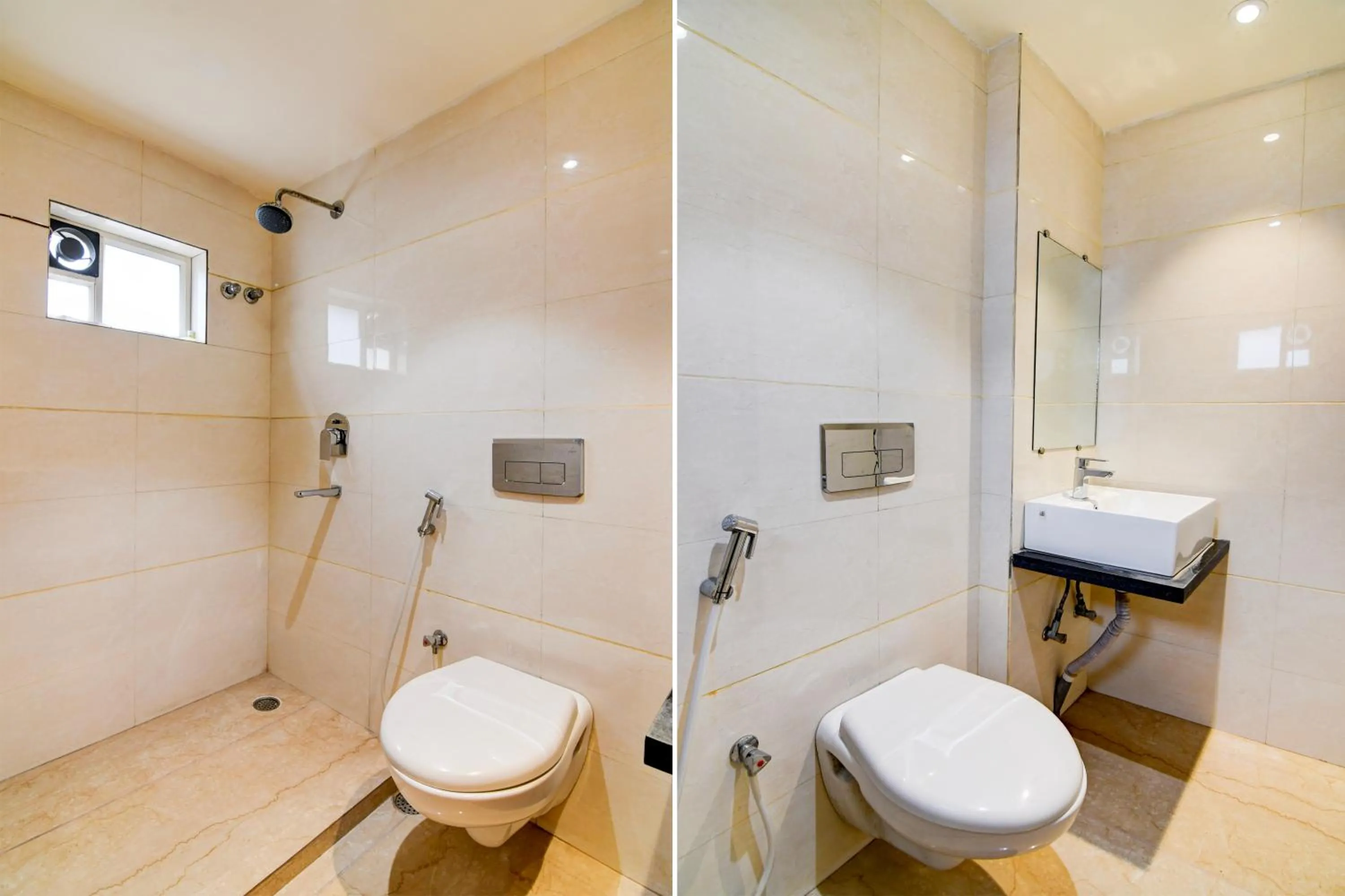 Toilet in Hotel King's Crown