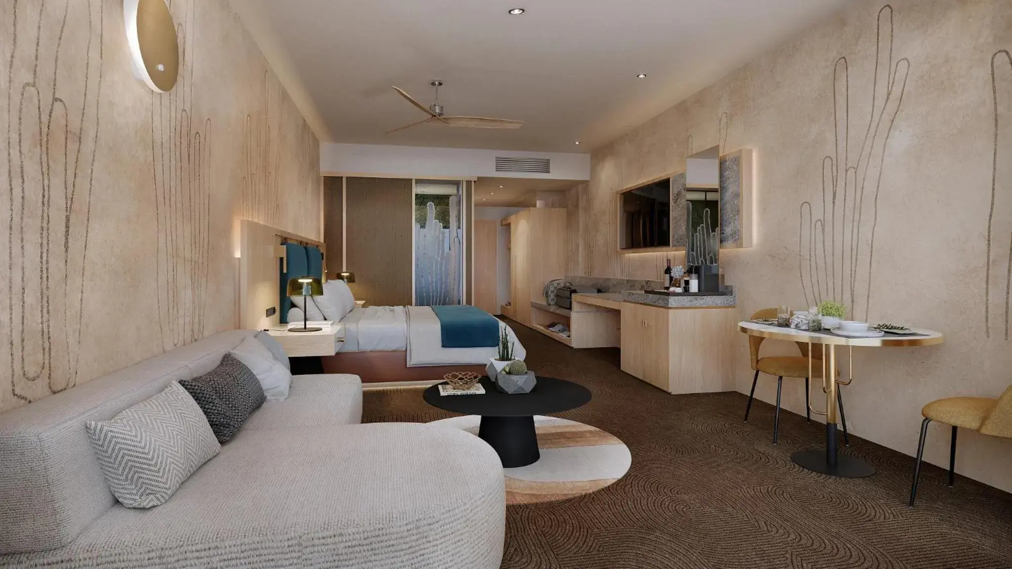 Junior Suite with Ocean View in Secrets Baby Beach Aruba Adults Only Junior Suite with Ocean View in Secrets Baby Beach Aruba Adults Only