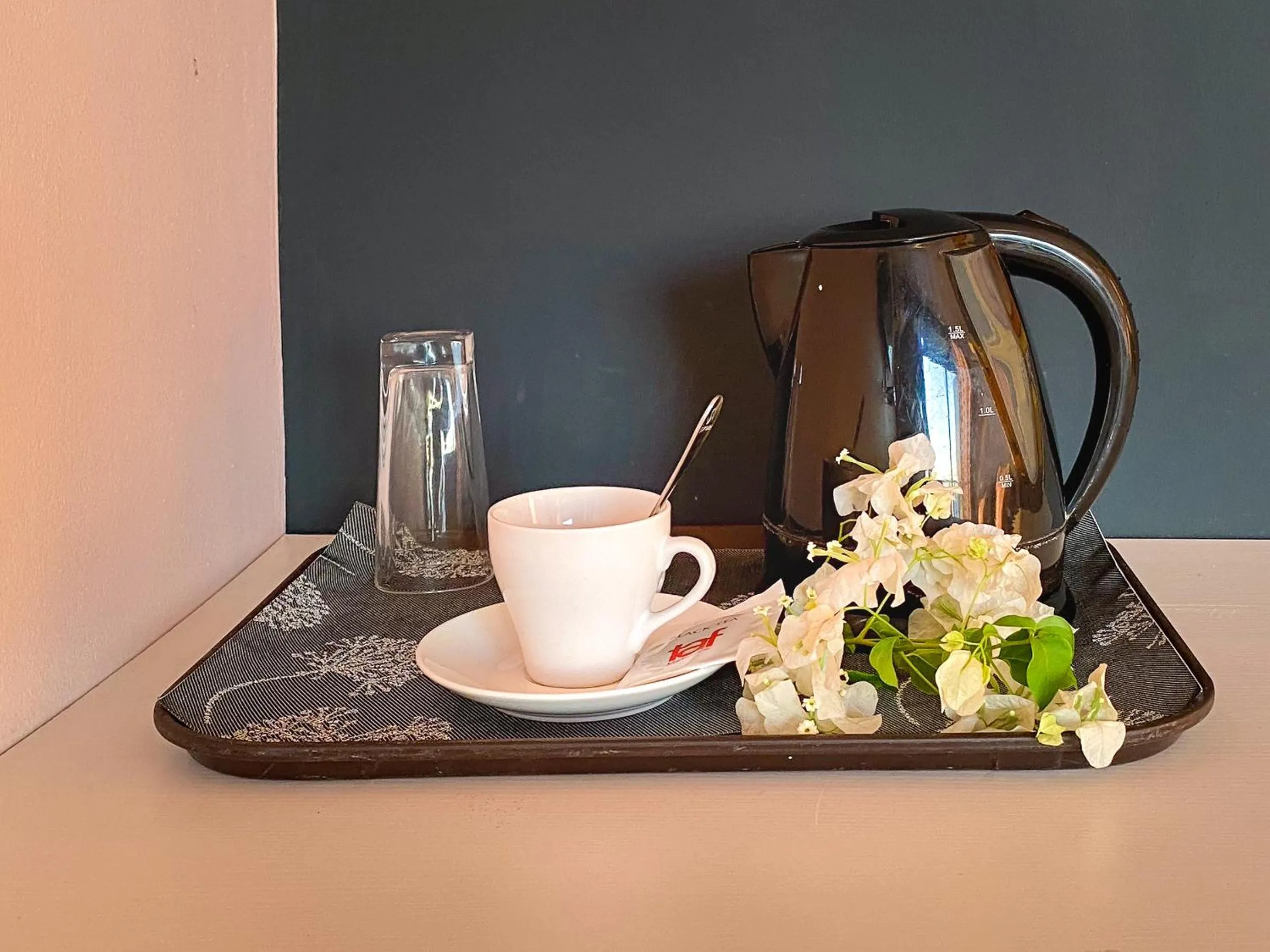 Coffee/tea facilities in Hôtel Villa Les Orchidées