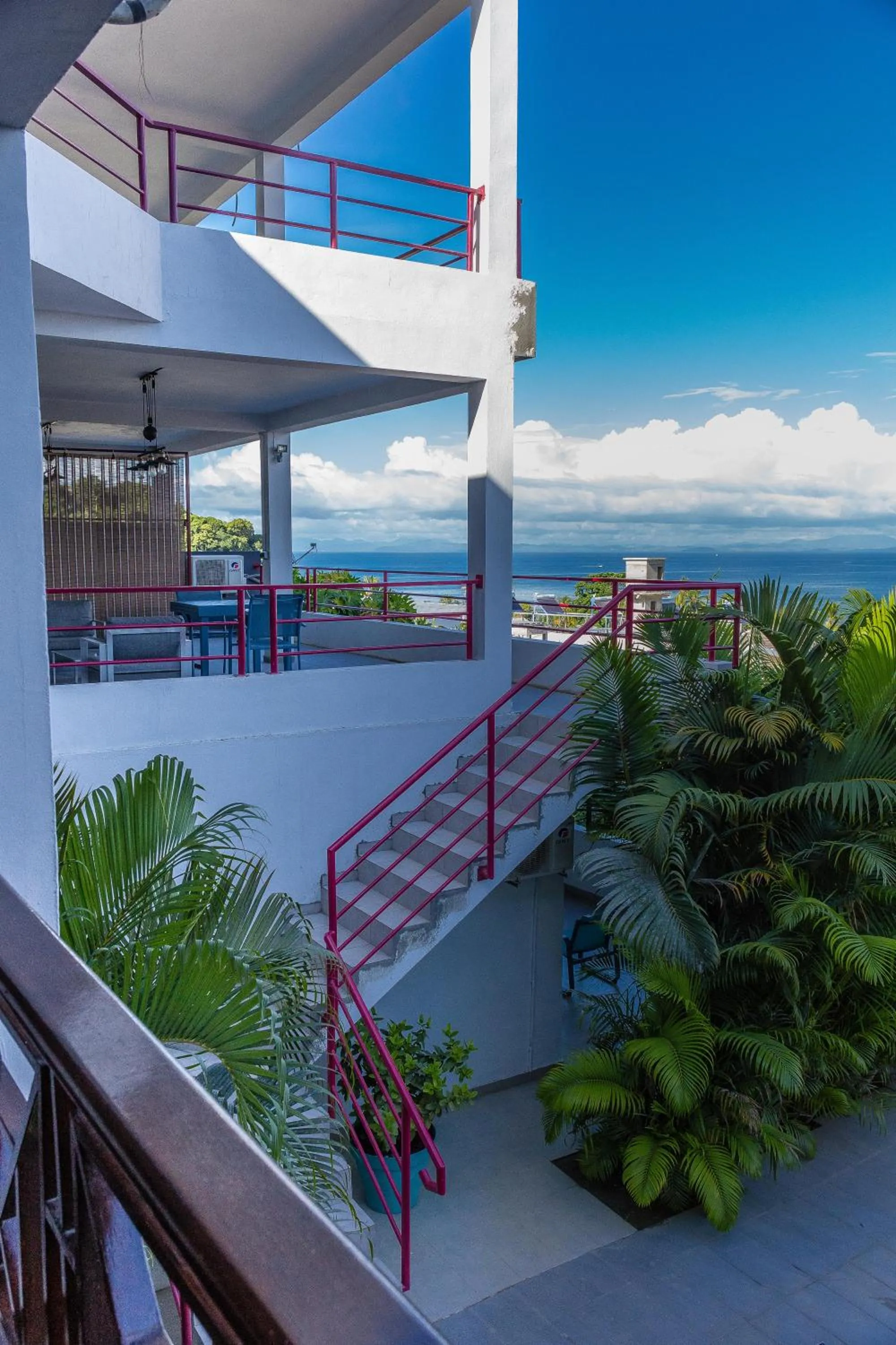 Property building in Hôtel Villa Les Orchidées