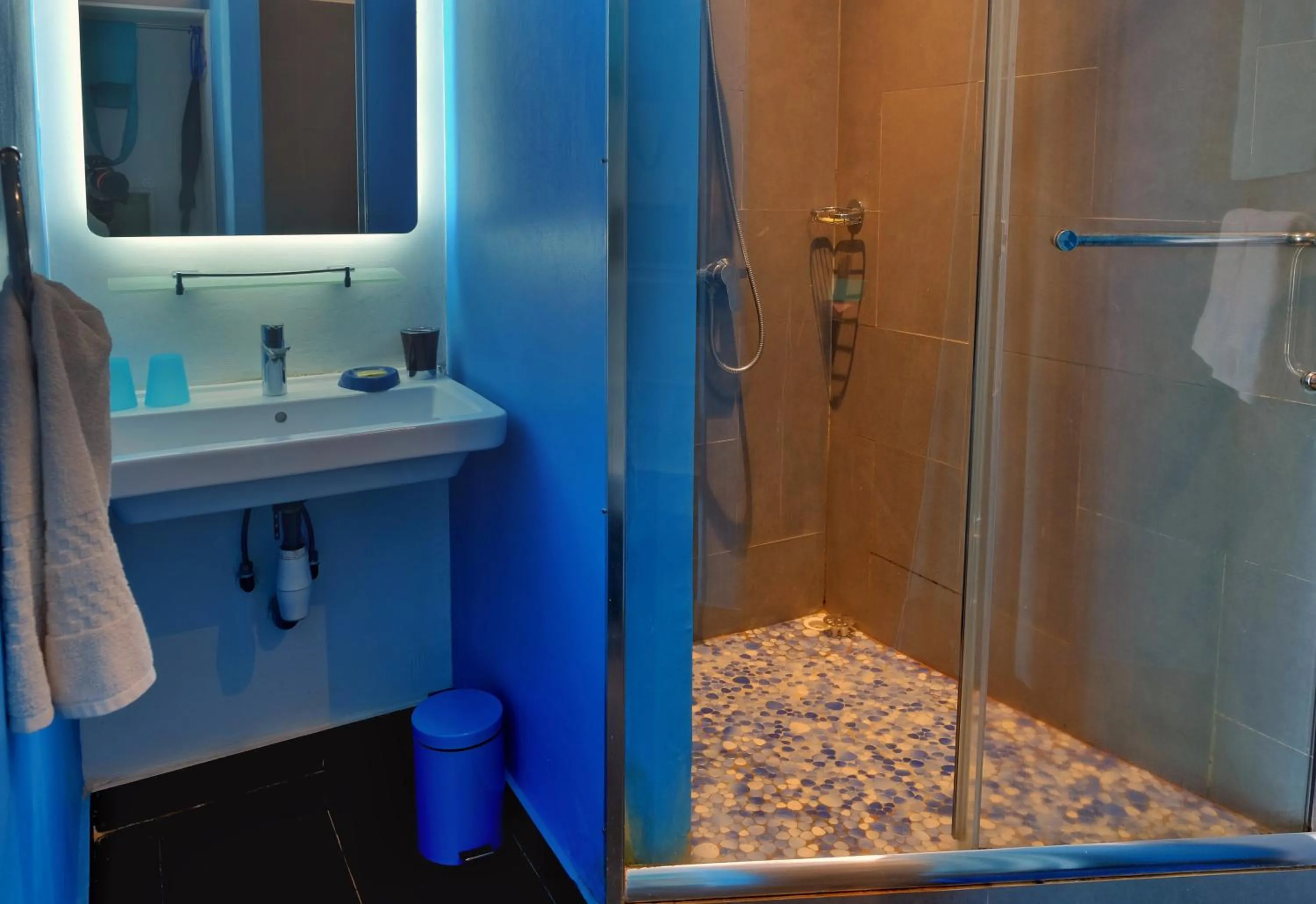 Bathroom in Hôtel Villa Les Orchidées