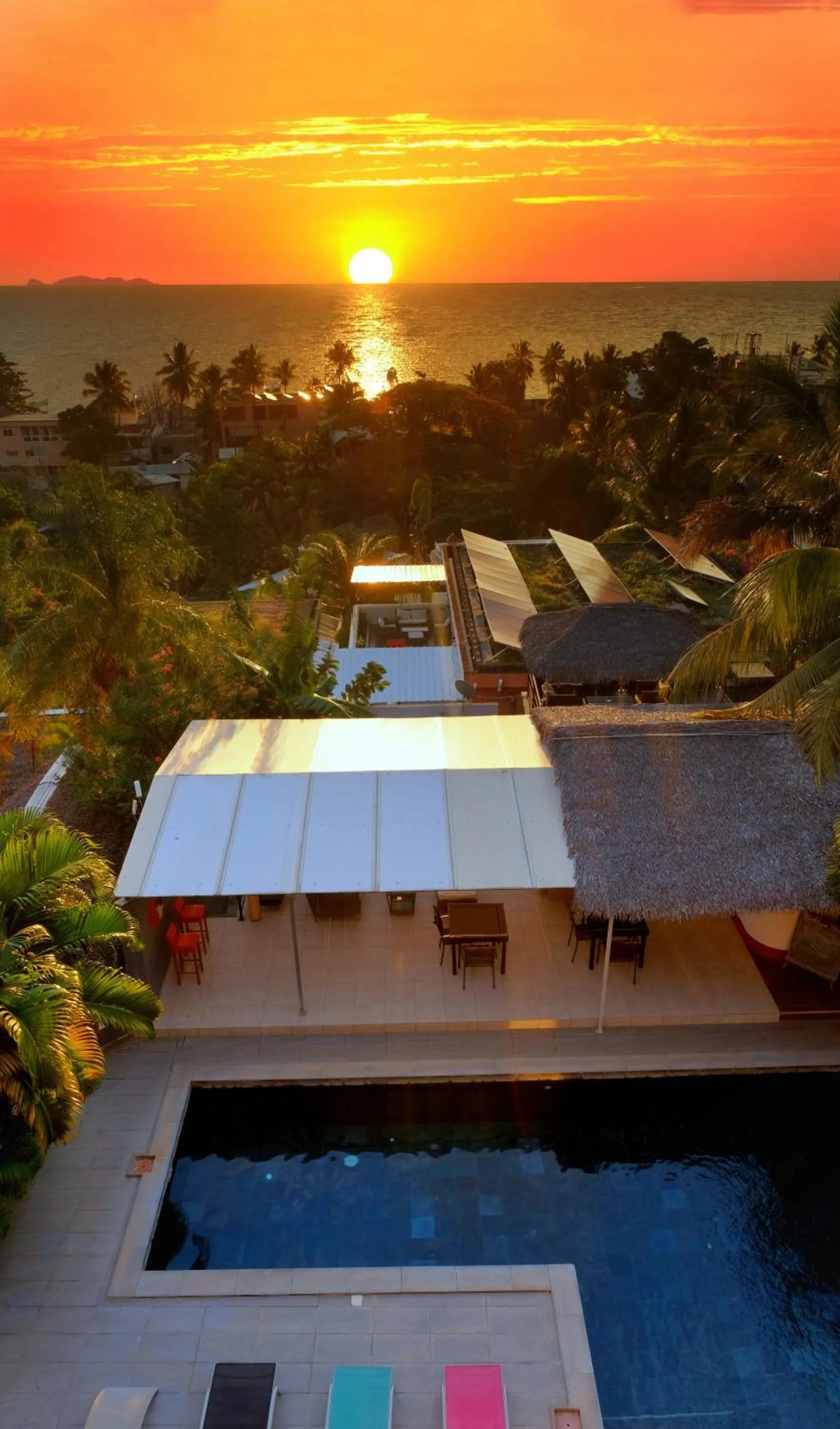 Bird's eye view in Hôtel Villa Les Orchidées