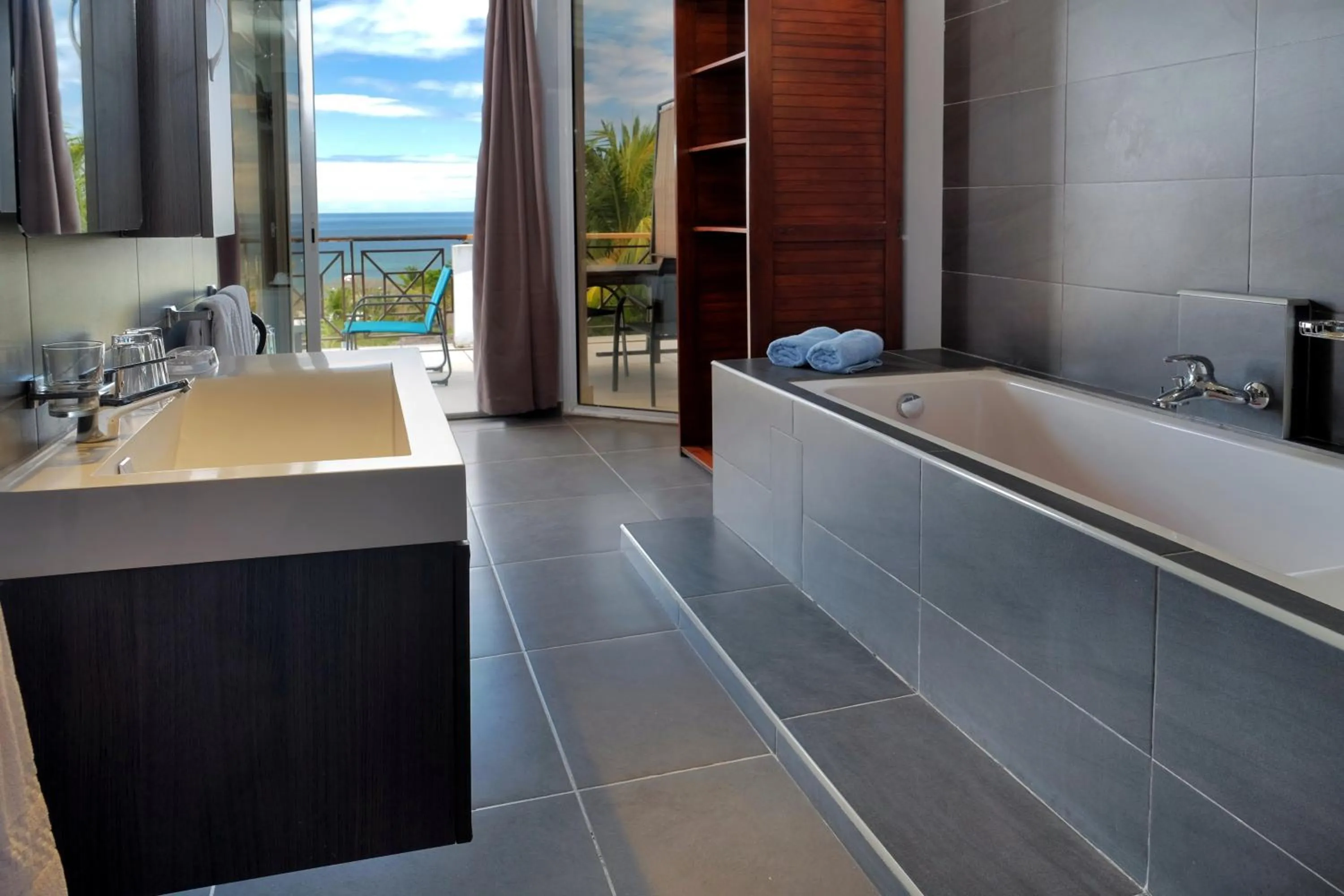 Bathroom in Hôtel Villa Les Orchidées