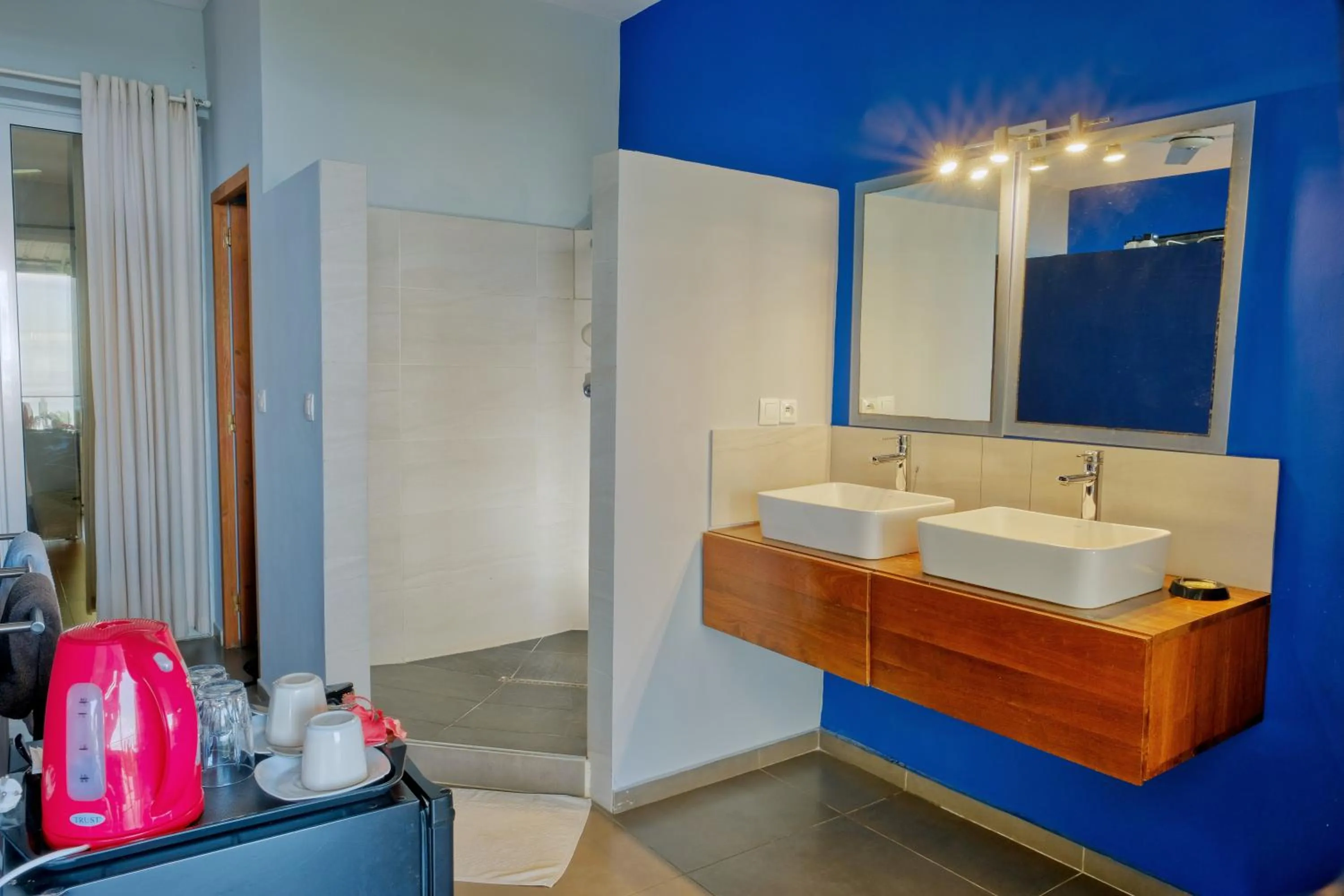 Bathroom in Hôtel Villa Les Orchidées